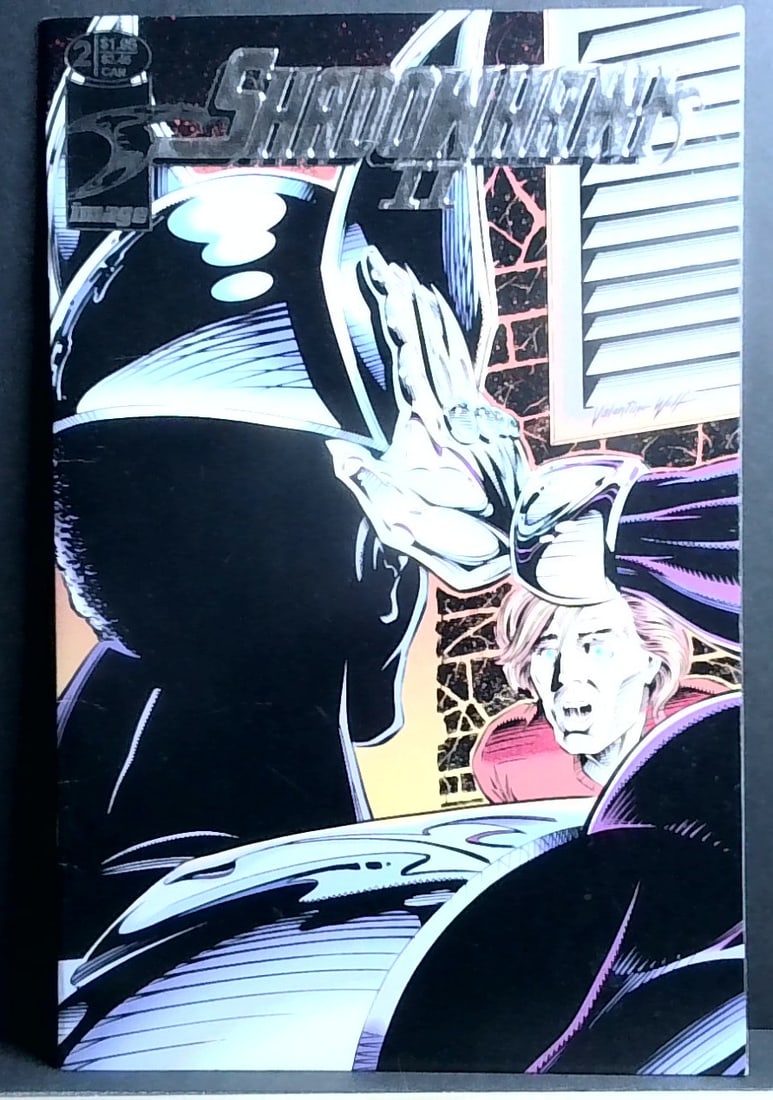 Shadowhawk II #2 Silver Embossed Cover Identity Revealed 1993 NM- MNT (1 of 2)