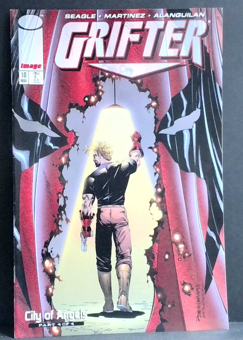 Grifter 1995 Image Comics City Of Angels Pt. 4 of 4 Wildstorm Comic Book #10 NM-M (1 of 2)