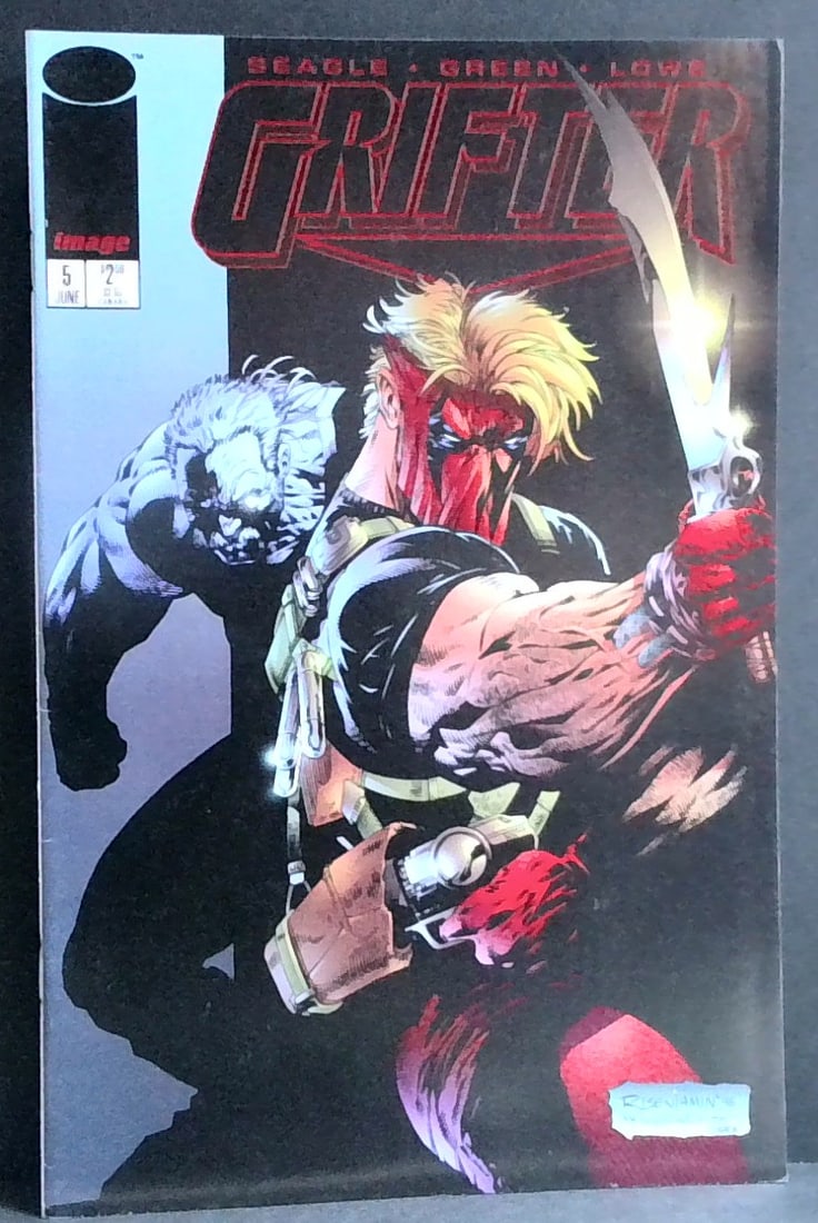 GRIFTER #5 Seagle Green Lowe Comic Book NM-M (1 of 2)