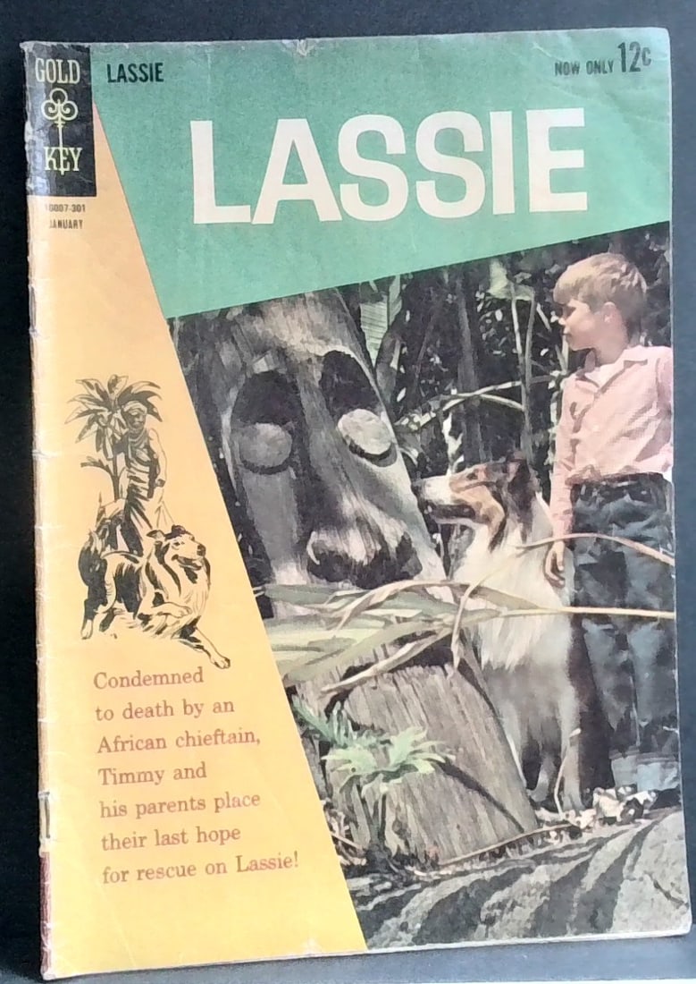 Lassie Gold Key Comic Book January 1964 G-Vg: Please note we are not comic book graders. Please inspect picture(s). All comics come bagged and boarded. Many other comic books being added daily to our sale.