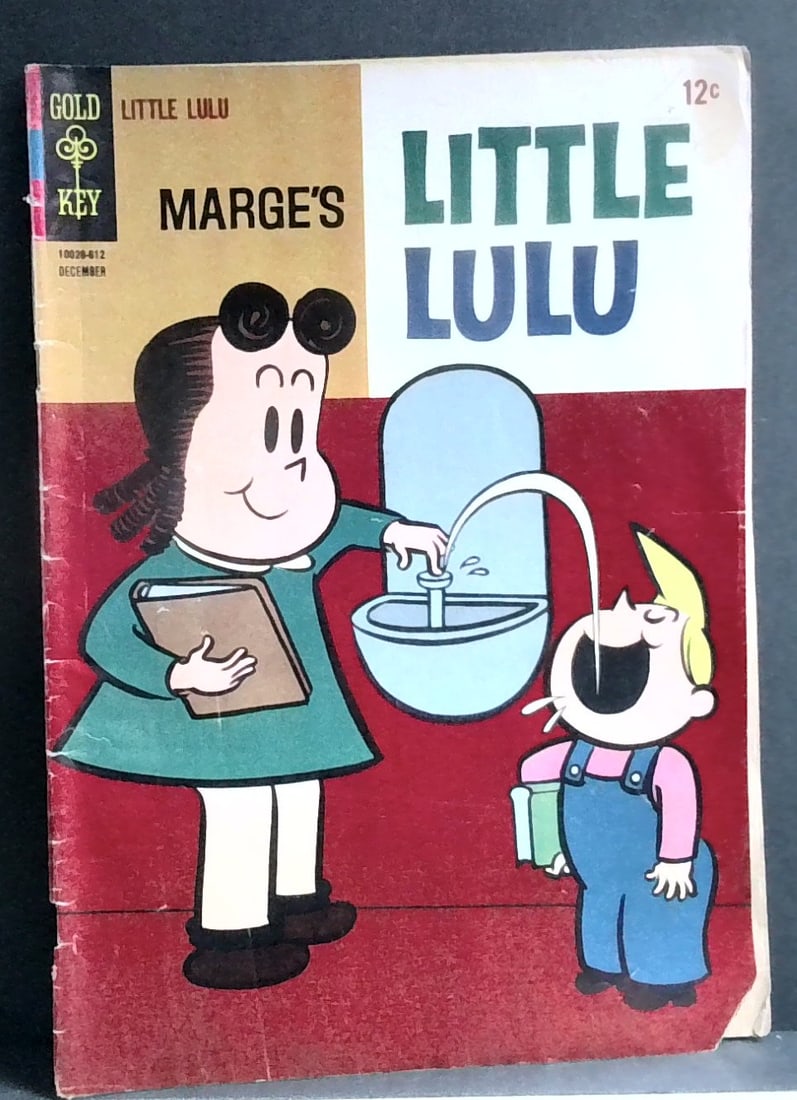 MARGE'S LITTLE LULU #182 1967 GOLD KEY SILVER AGE COMIC G-Vg (1 of 2)