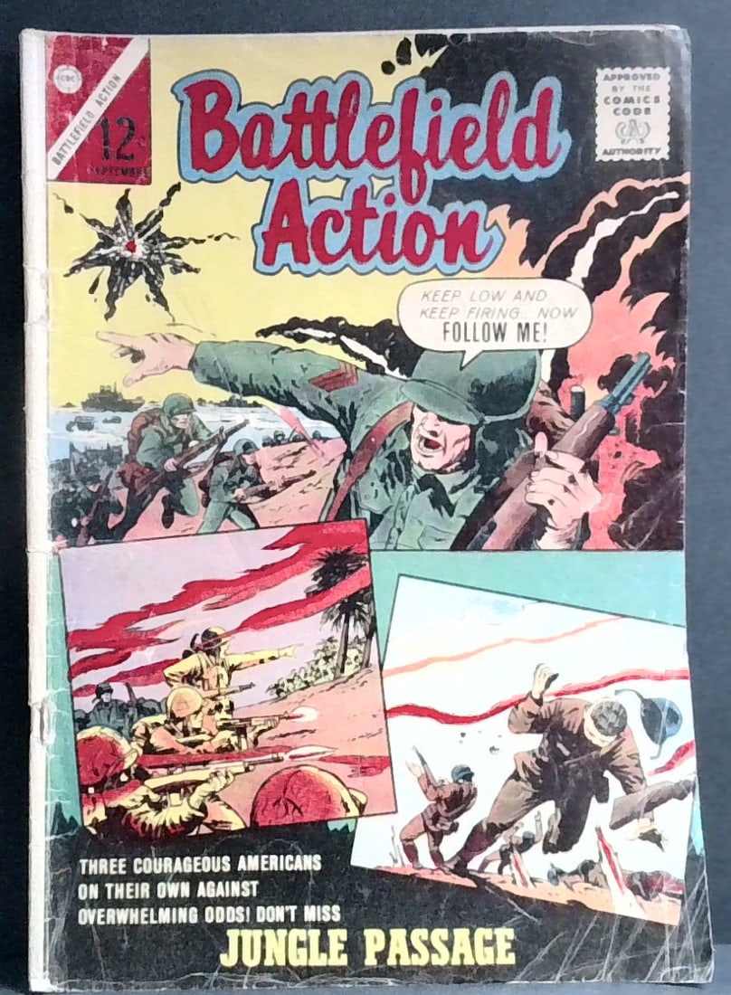 Battlefield Action #49 Jungle Action 1963 Charlton Comics G-Vg (1 of 2)