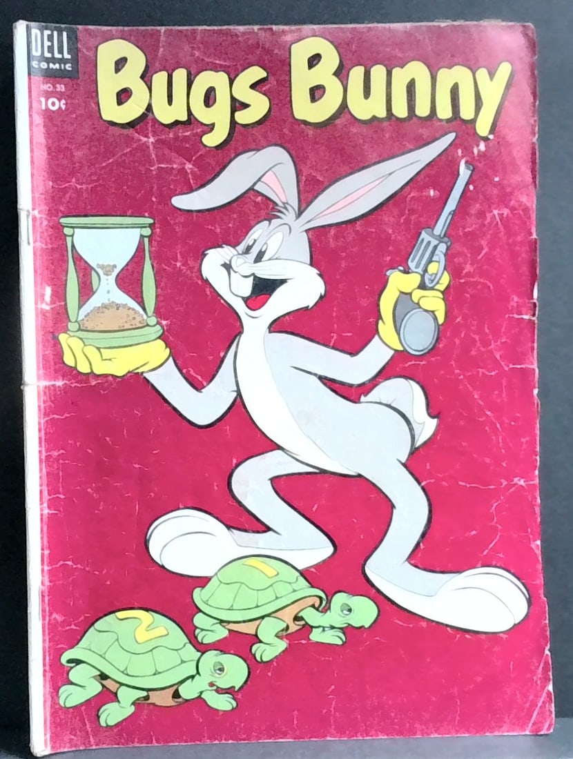 Bugs Bunny #33 VG Hourglass Cover Golden Age Comic G-Vg (1 of 2)