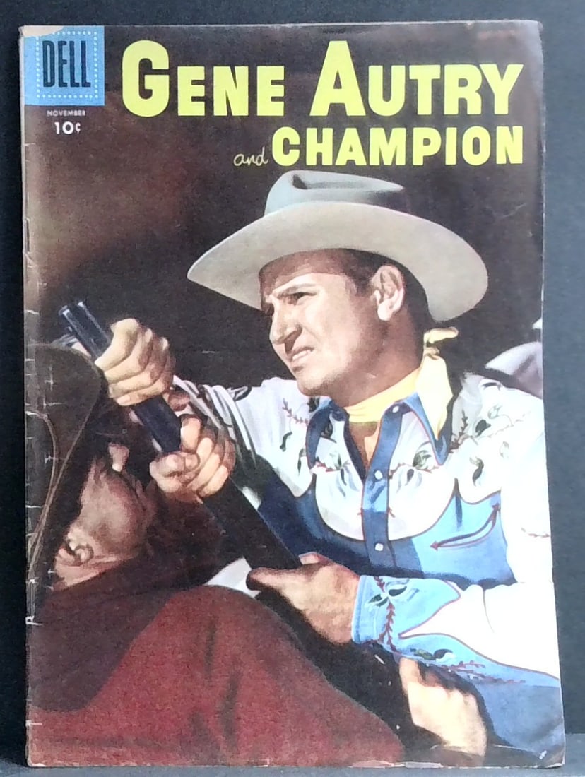 Gene Autry and Champion #105 (Dell Comics November 1955 Photo Cover Vg-Vg+ (1 of 2)