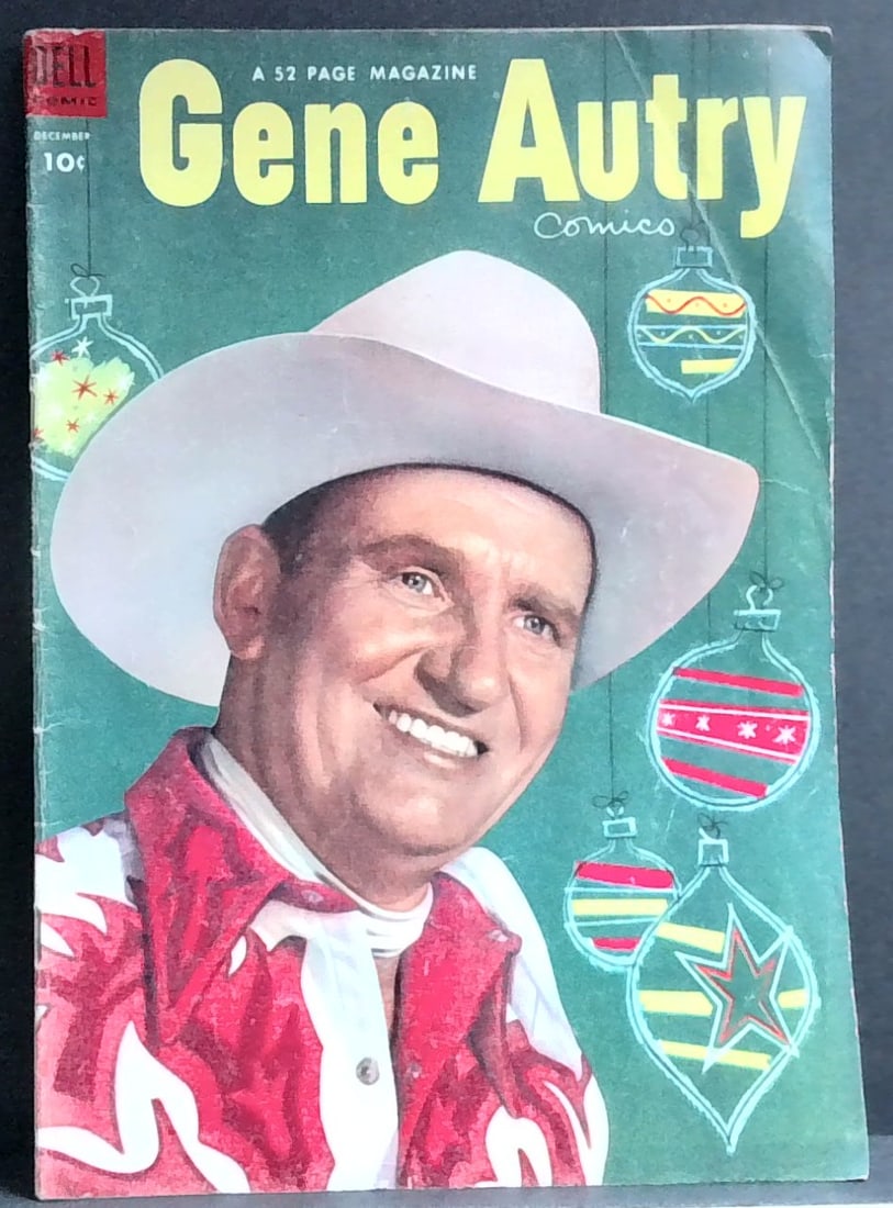 Gene Autry # 82 Dell Western Comic Book Photo Cover 1953 VG (1 of 2)