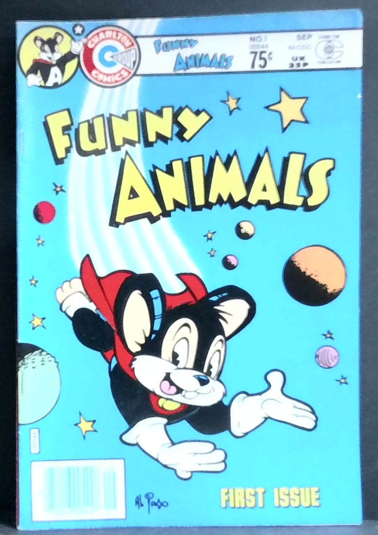 1984 Charlton Funny Animals # 1 Atomic Mouse VG-VG+: Please note we are not comic book graders. Please inspect picture(s). All comics come bagged and boarded. Many other comic books being added daily to our sale.