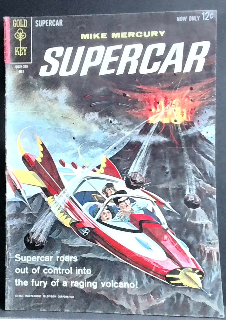SUPERCAR #3 1963 A DANGEROUS Rescue GOLD KEY COMICS VG (1 of 2)