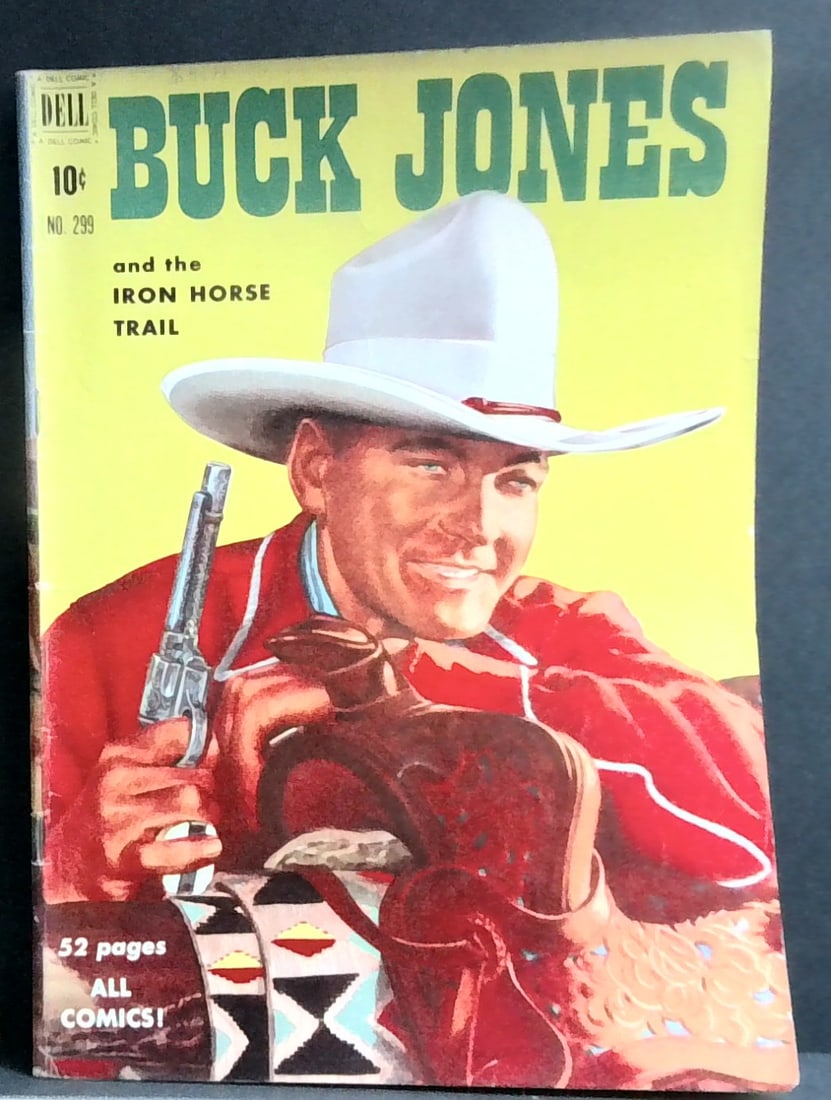 Dell Comics - Buck Jones and the Iron Horse Trail #299 1950 VG+ (1 of 2)