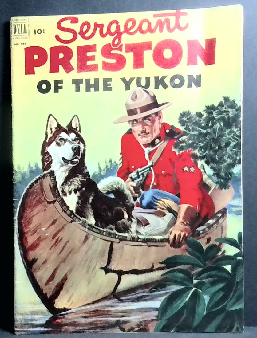 SERGEANT PRESTON OF THE YUKON 373 AND HENRY ALDRICH 10 COMIC DELL 1952 Vg-VG+ (1 of 2)