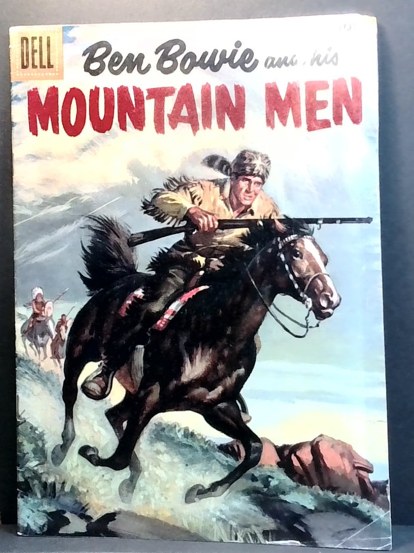Ben Bowie and His Mountain Men #7 Four Color Dell Publishing Co. 1956-57 Vg-VG+ (1 of 2)
