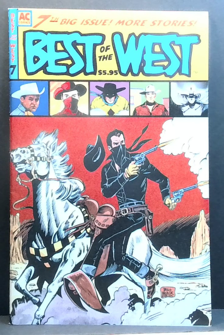 BEST OF THE WEST #7 (VF/NM) 1999 THE DURANGO KID, red mask HAUNTED HORSEMAN VG+-M: Please note we are not comic book graders. Please inspect picture(s). All comics come bagged and boarded. Many other comic books being added daily to our sale.