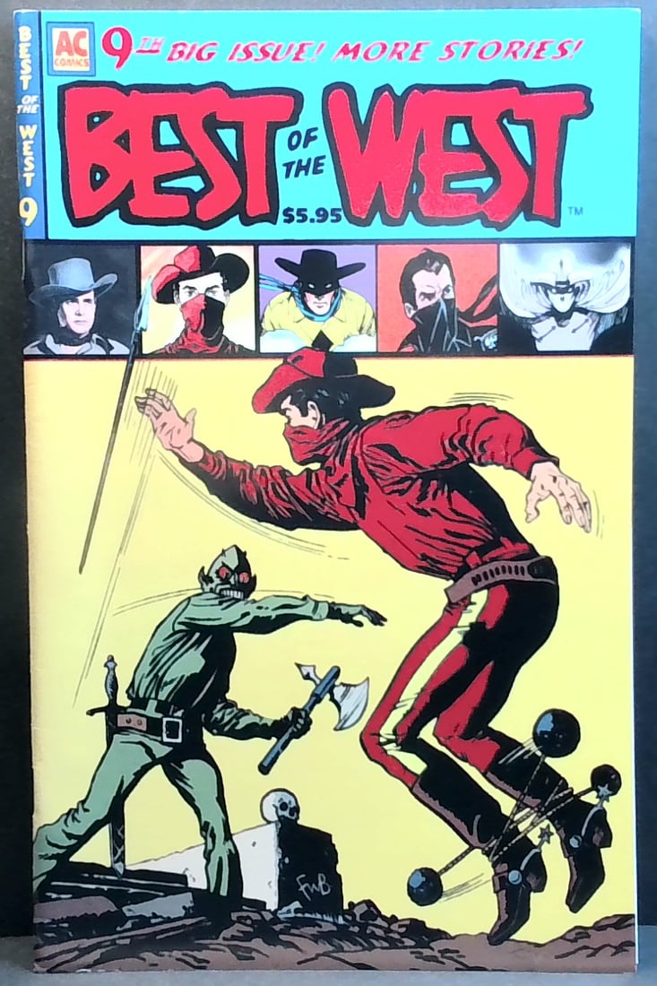 BEST OF THE WEST #9 REDMASK the Death Mask COVER 2000 (1 of 2)