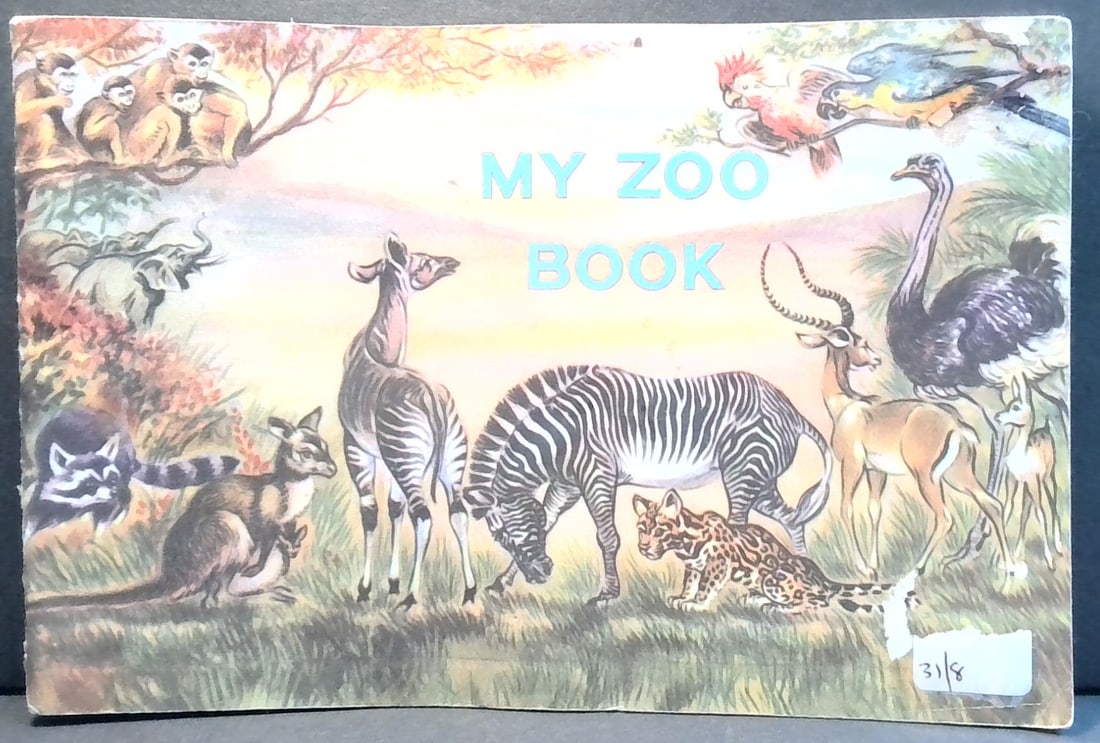 My Zoo book, Card Album scarce playhour 24 CARD SET (1 of 5)