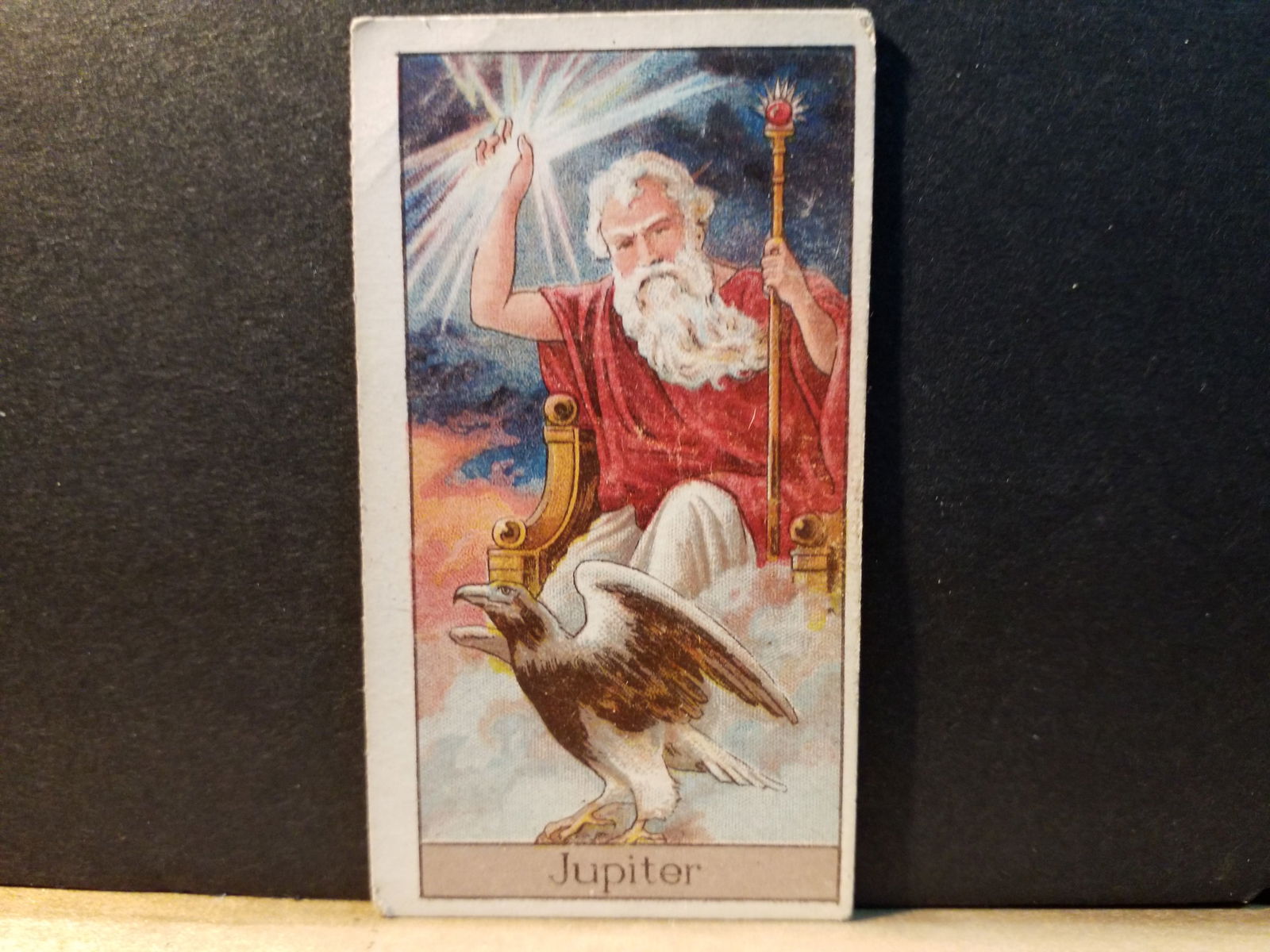 1924 Neptune Mythological Gods and Godesses Turf Alexander Boguslavsky Original tobacco card: Many other tobacco cards available. Card comes in sleeve and top loader. Please inspect pictures, Items being added to our sale Daily.