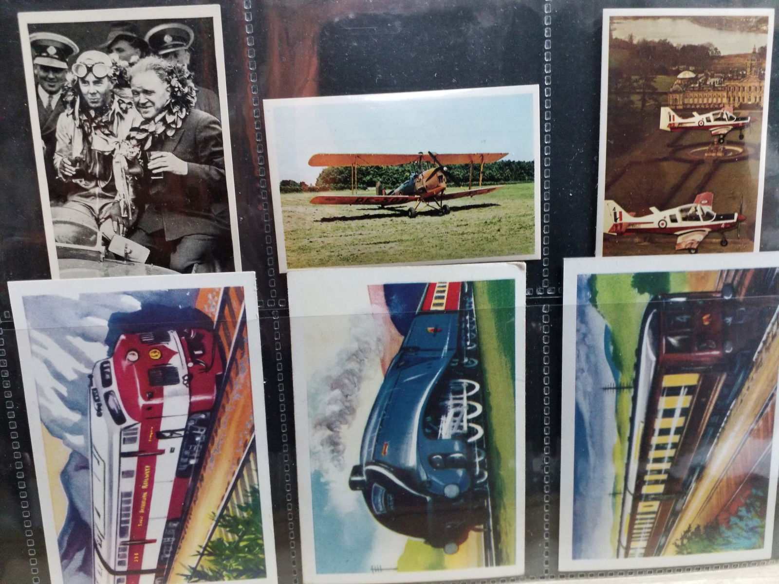 30 Unusual Vintage transportation Kellogs trade cards lot Trains Planes ships 1950s-70s (1 of 8)