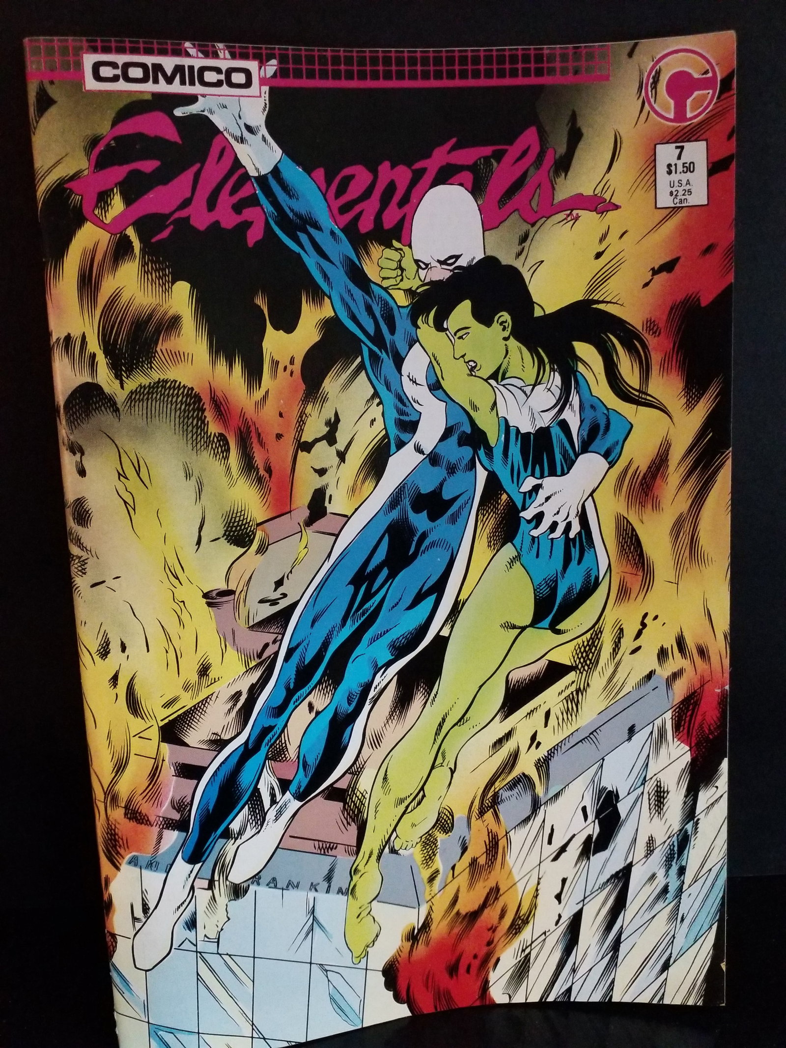 Elementals #7 Vol. 1 1986 Comico HIGH GRADE Comic Book VF-NM (1 of 2)