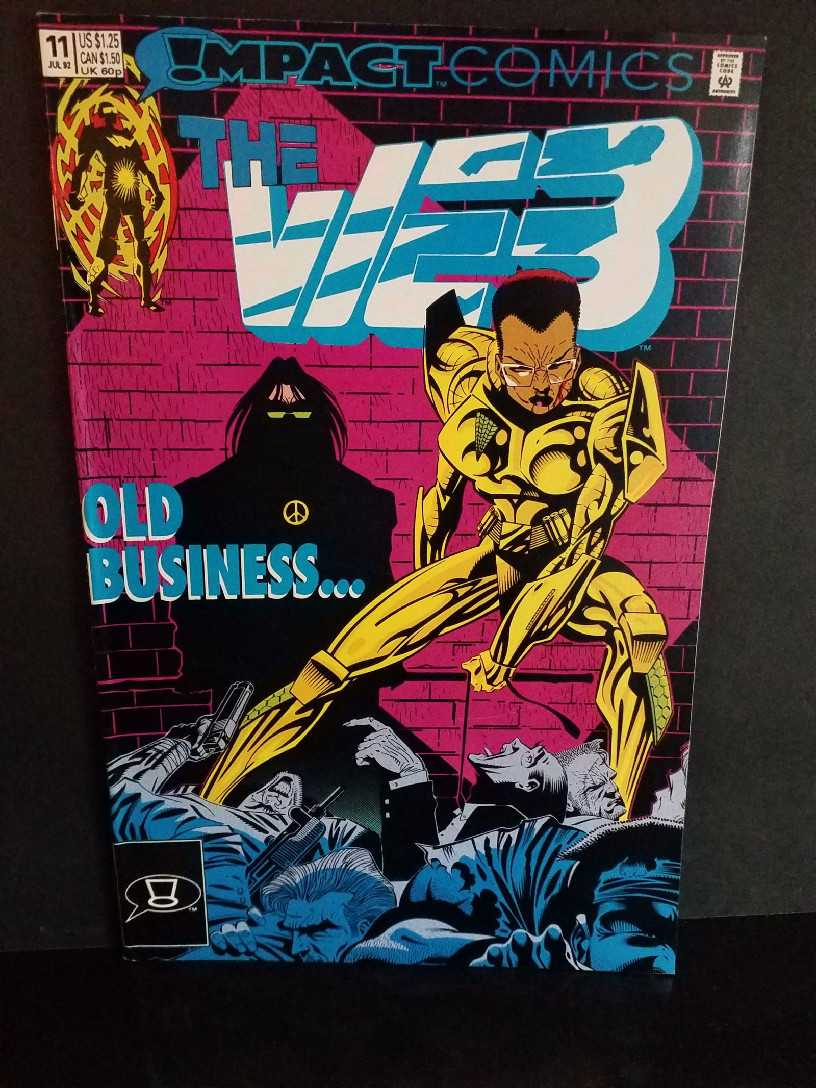 The Web #11 Old Business 1992 Comic Impact DC Comics VF+-NM (1 of 2)