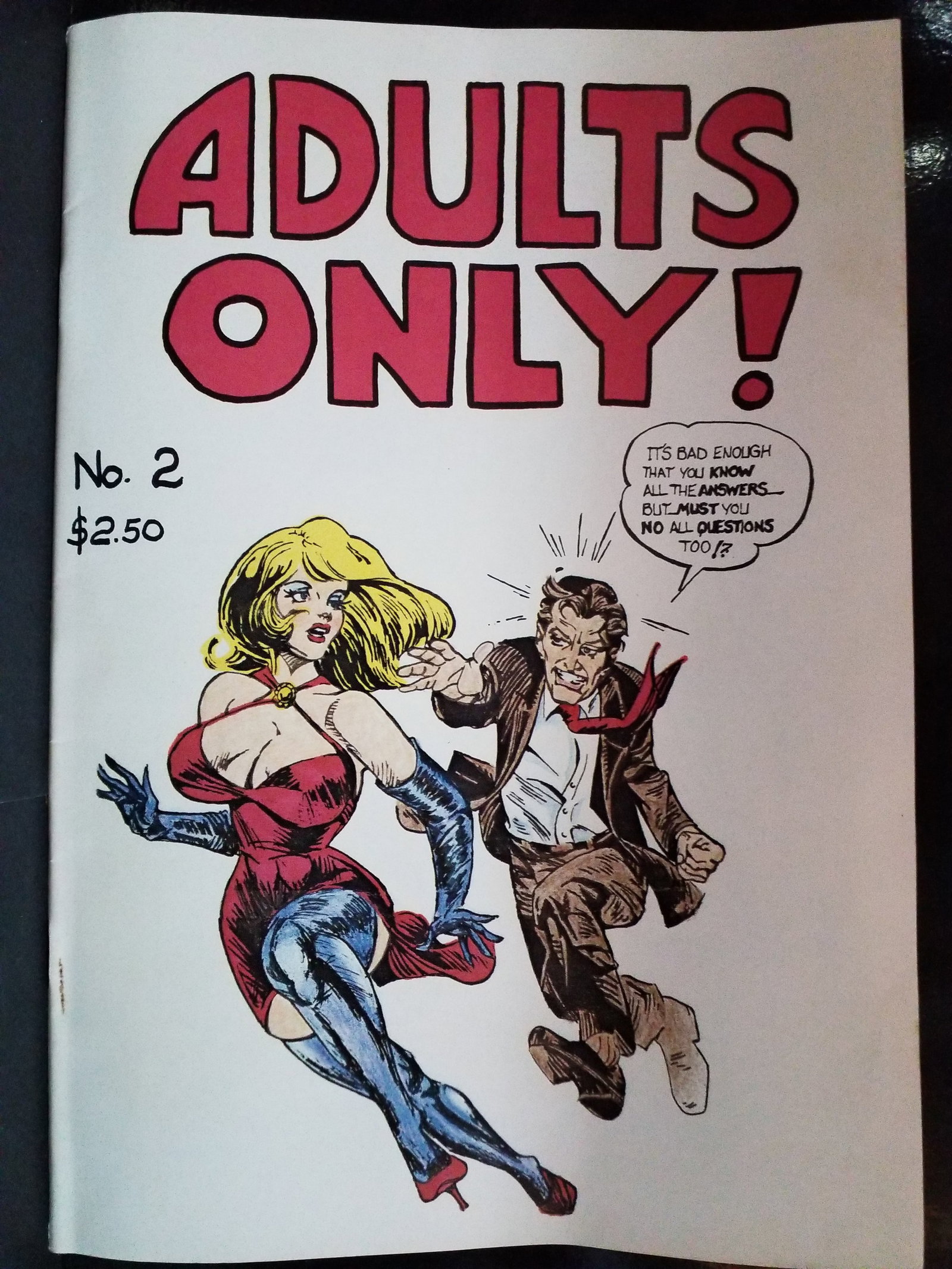 Adults only inkwell #2 comic Underground Comics NM+ -MNT (1 of 5)