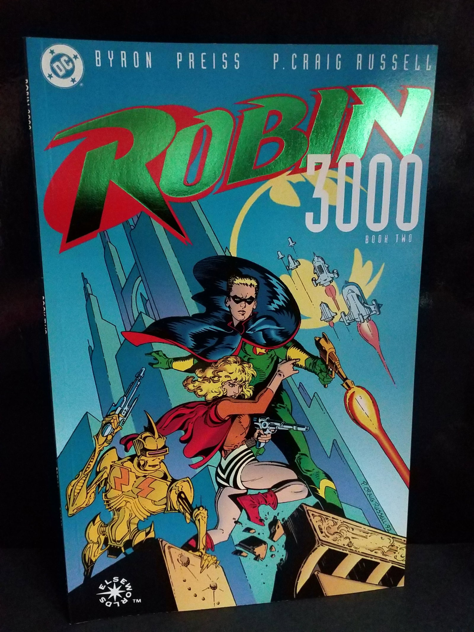 Robin 3000 book 2 of 2 1992 DC comic graphic novel Byron Preiss VF+-NM (1 of 2)