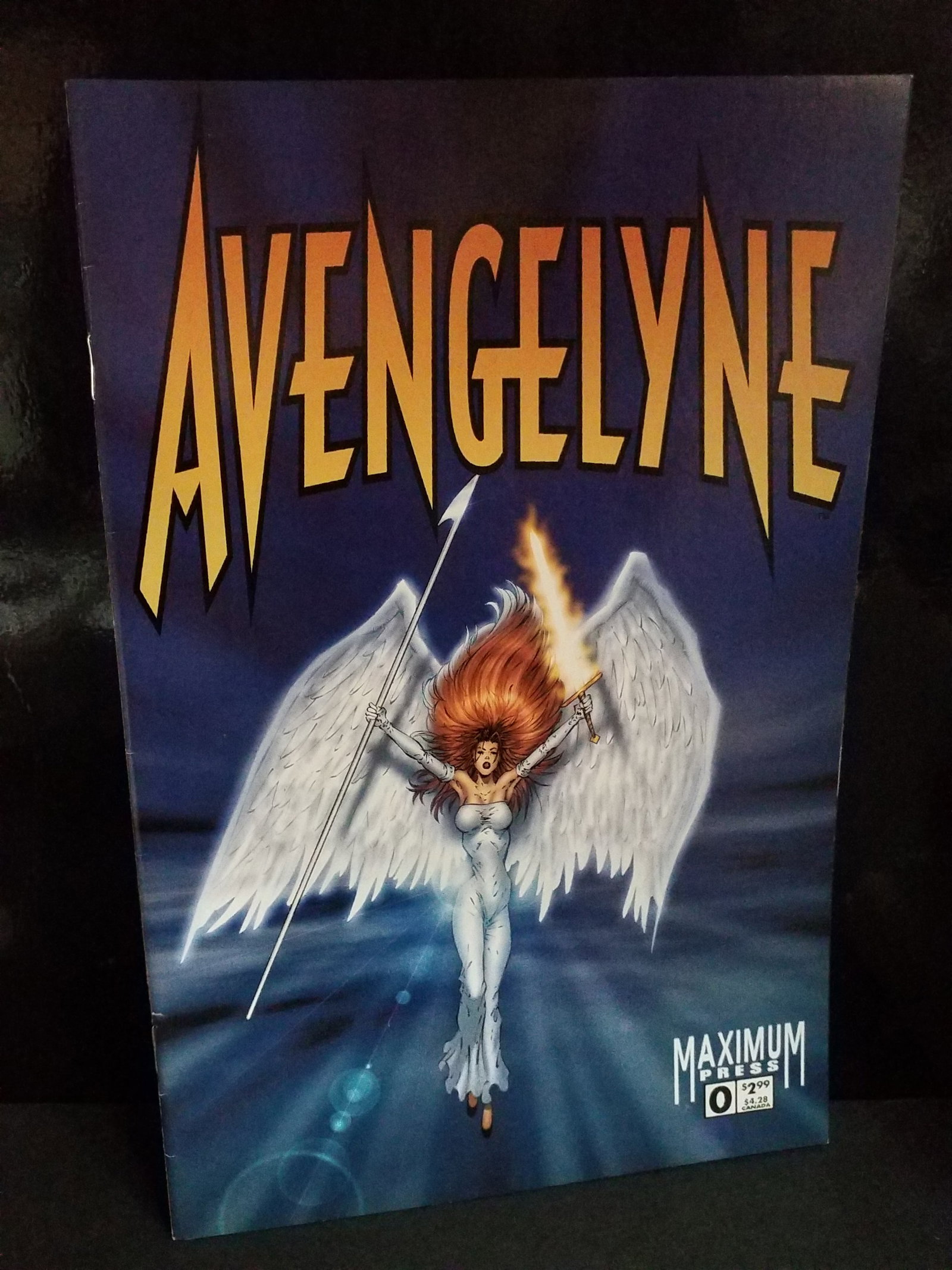 Avengelyne #0 2nd series MAXIMUM Comics 1996 VF+-NM (1 of 2)