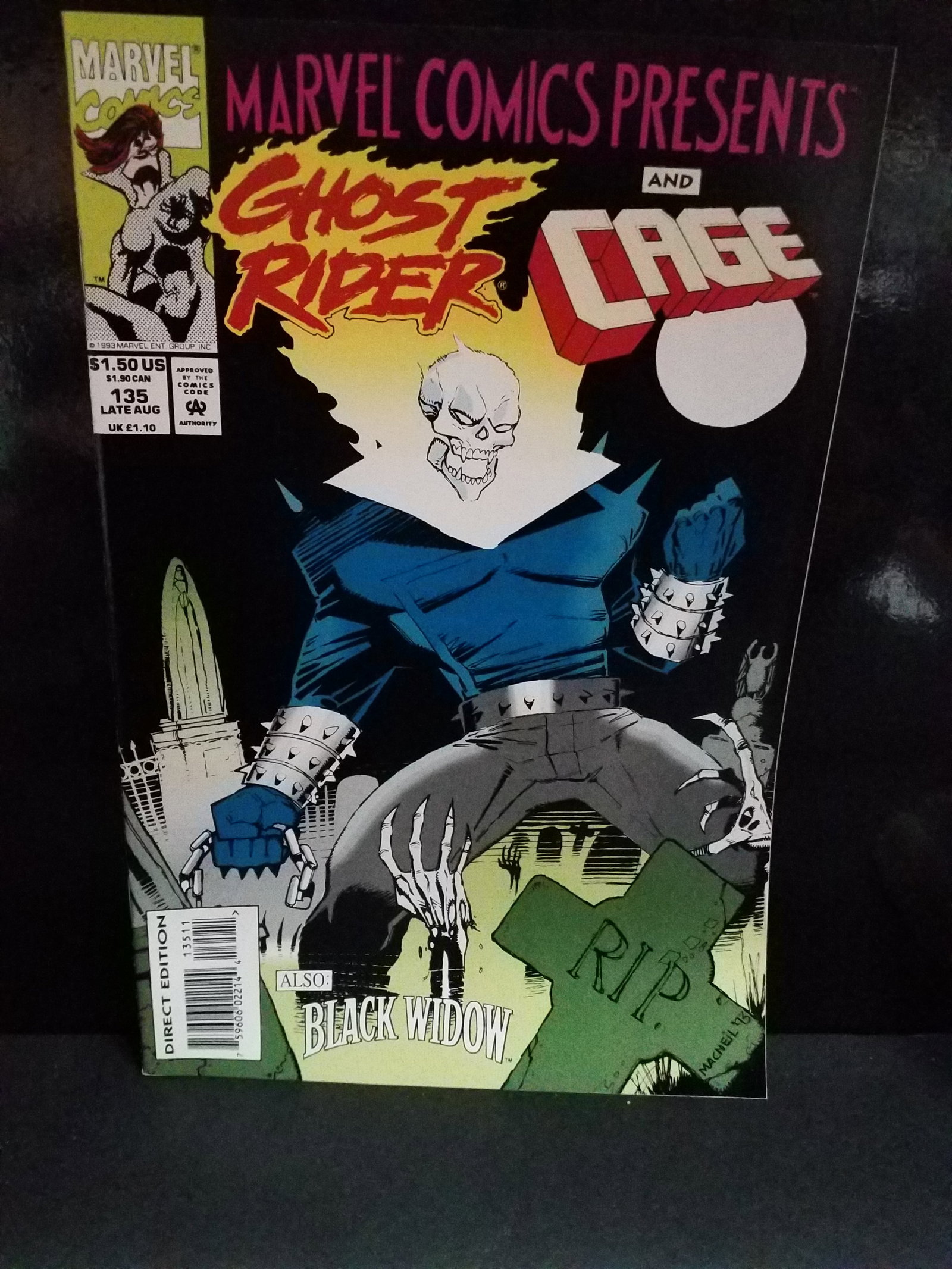 Marvel Comics Presents #135 Ghost Rider Wolverine Cable direct edition VF+-NM (1 of 2)