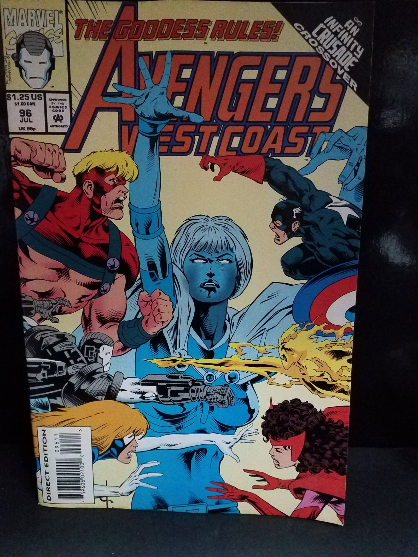 Avengers West Coast #96 Marvel Comics 1985 Series VF+-NM (1 of 2)