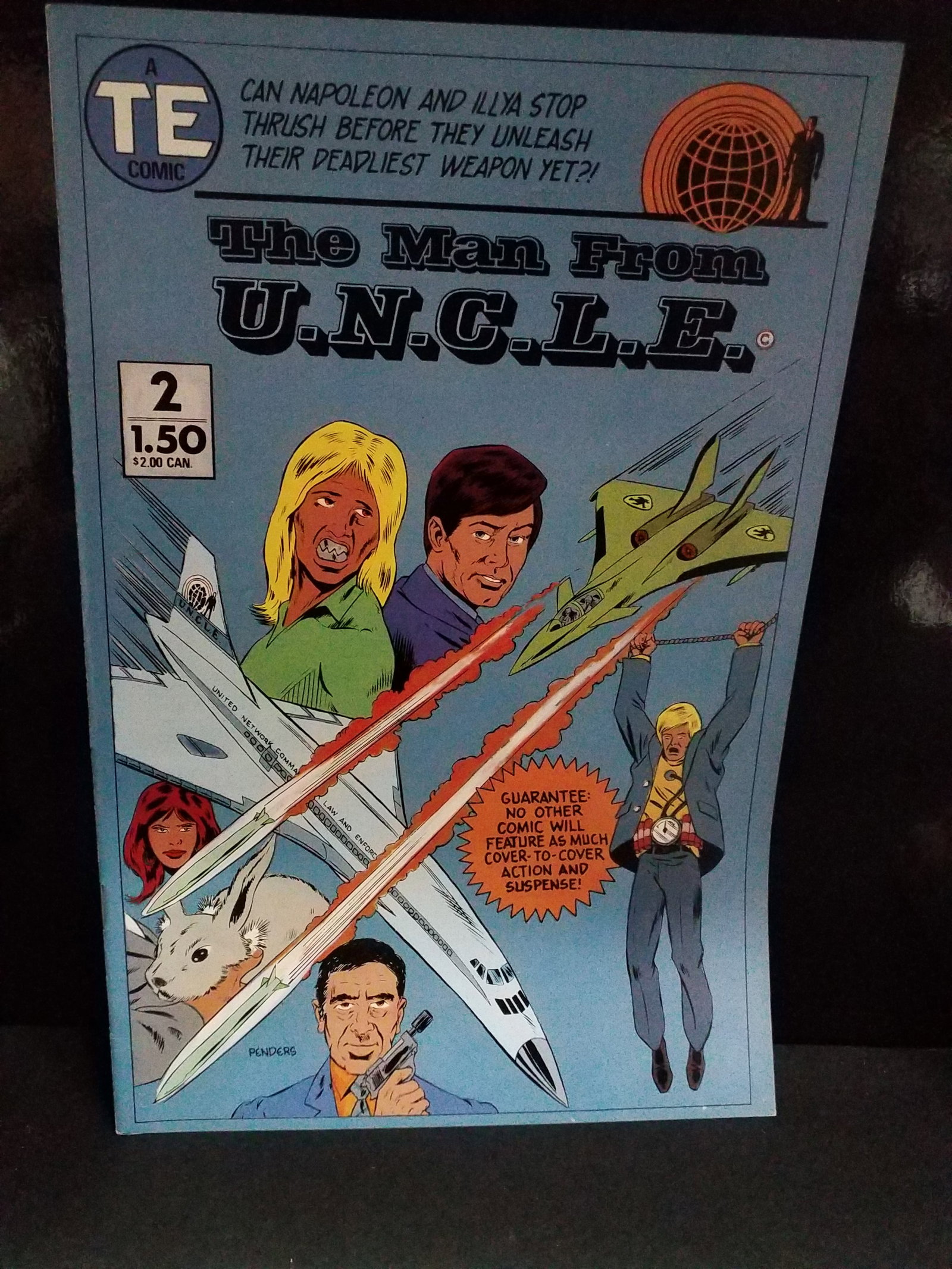The Man From Uncle U.N.C.L.E. #2 TE Comic MGM Feb 1987 Comic Book VF+-NM: Adding Comic books and other items daily to our current sale!In super condition. Higher Grade comic. Although we are not comic book graders the majority of the comic books in this sale are in exceptio