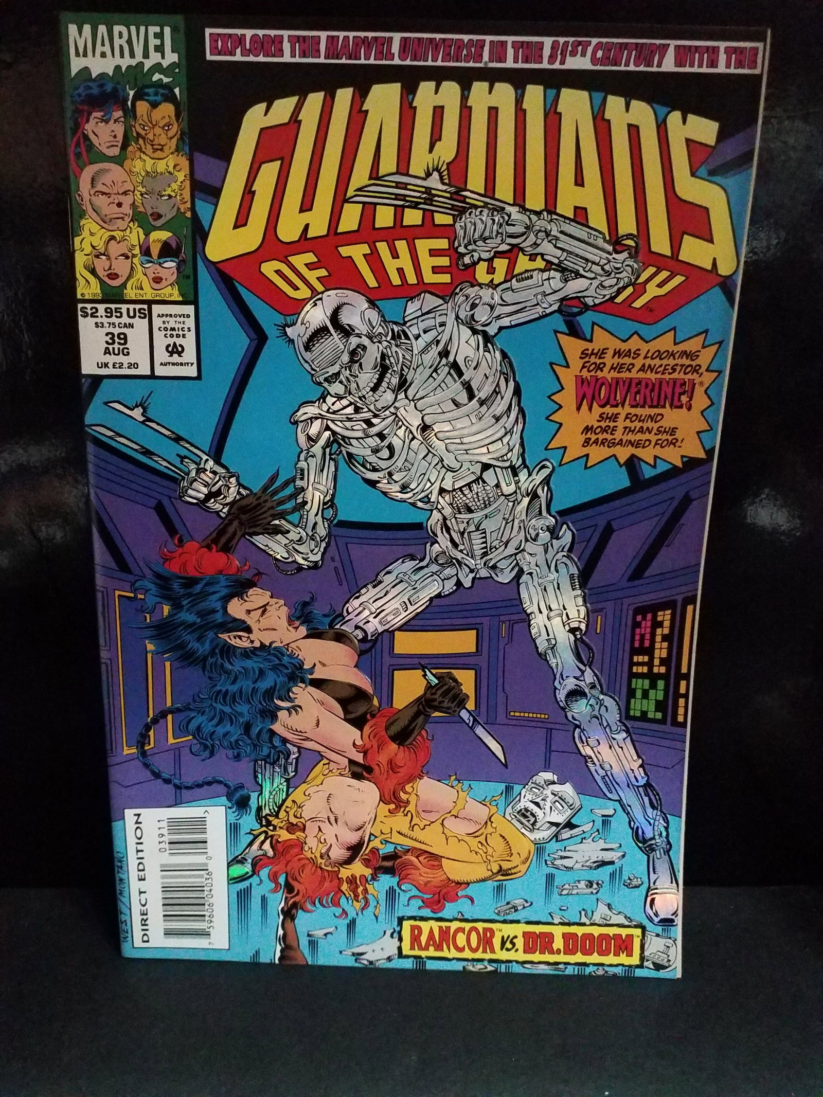 Guardians of the Galaxy #39 Vol. 1 1993 Marvel Comics 1st App High Grade VF+-NM (1 of 2)