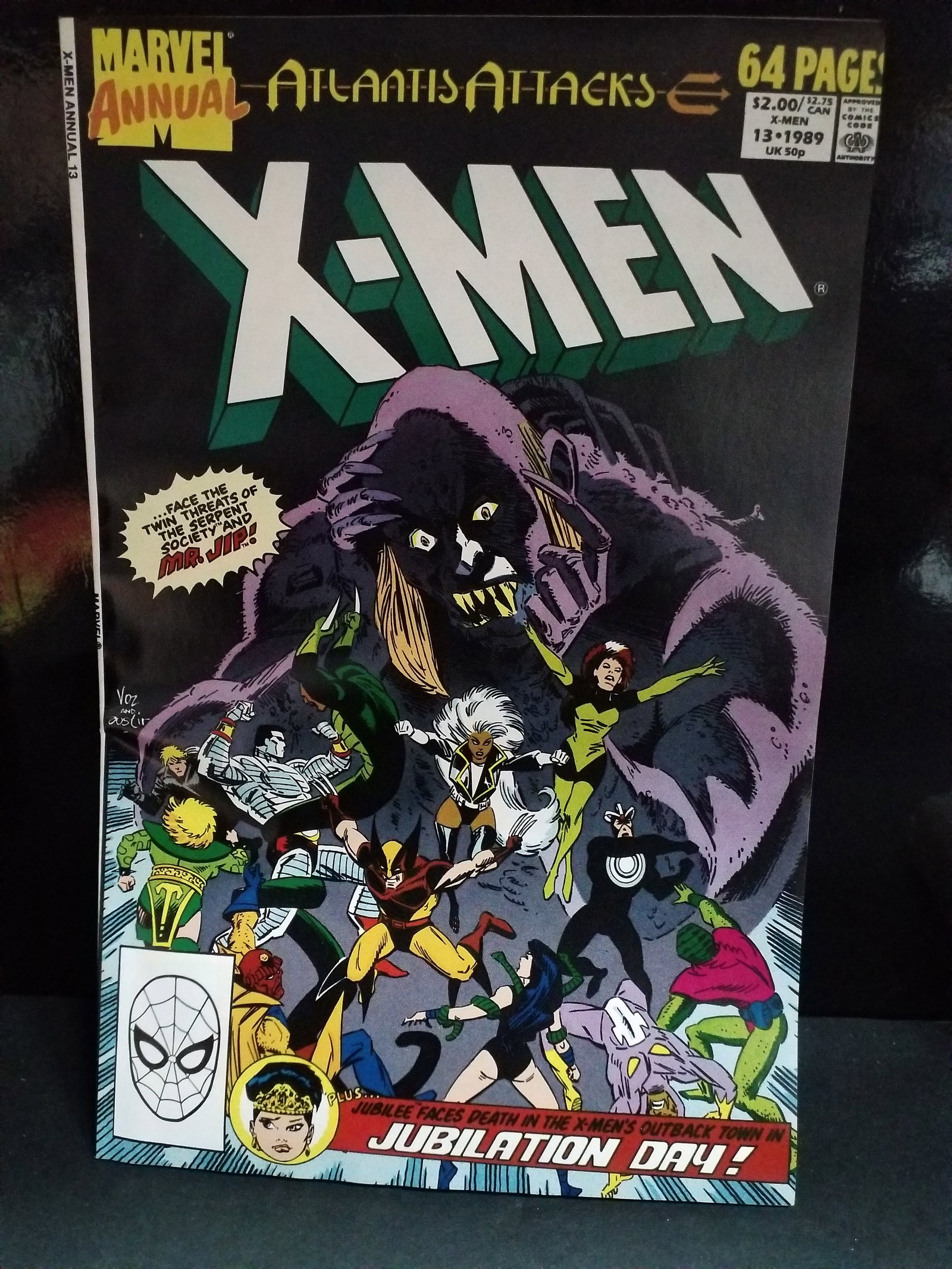 The Uncanny X-Men Annual #13 (Jan 1989, Marvel) Atlantis Attacks HIGH GRADE VF+-NM (1 of 2)