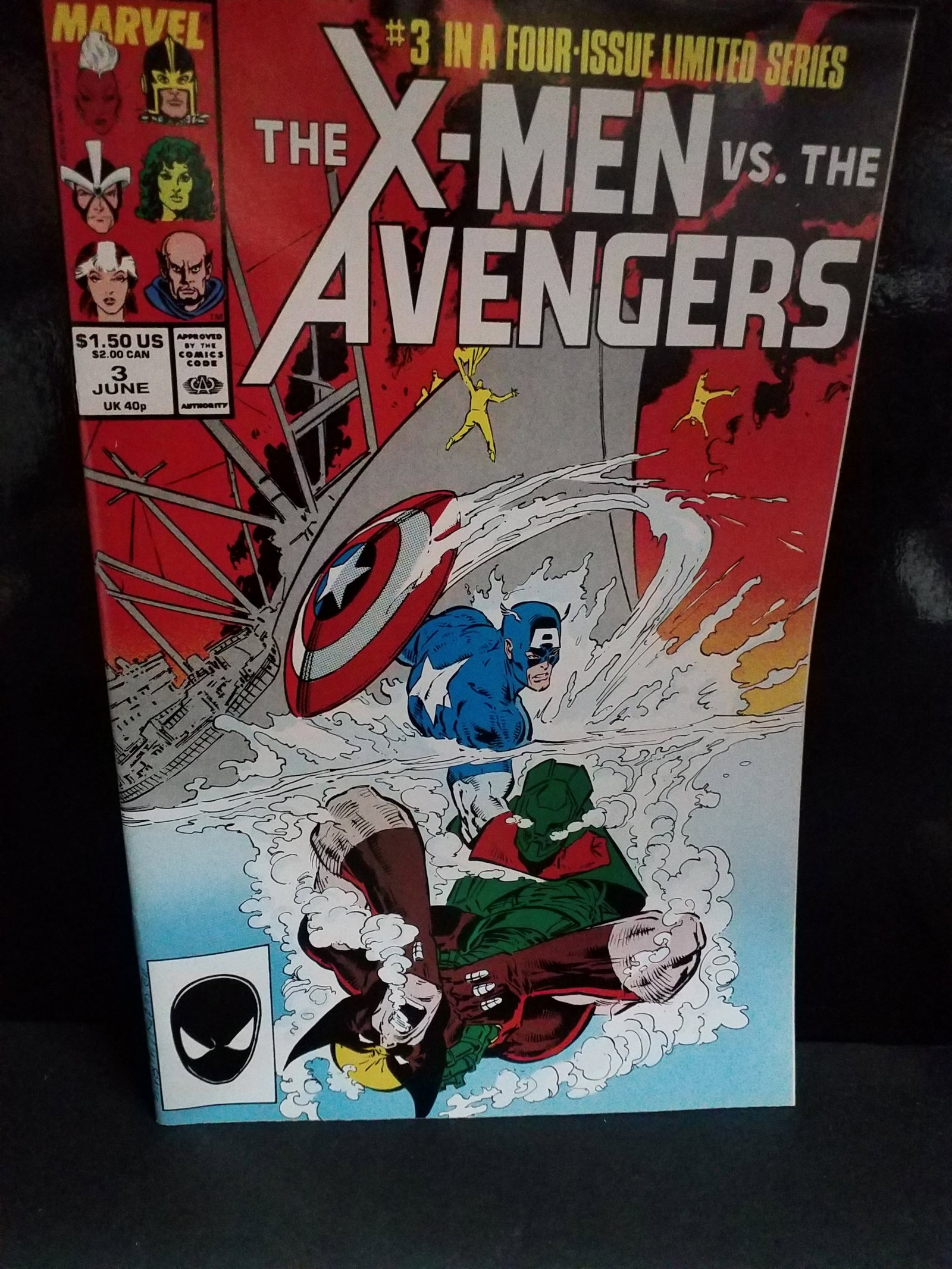X-MEN VS. THE AVENGERS #3 1ST APP MARVEL COMIC BOOK VF+-NM (1 of 2)