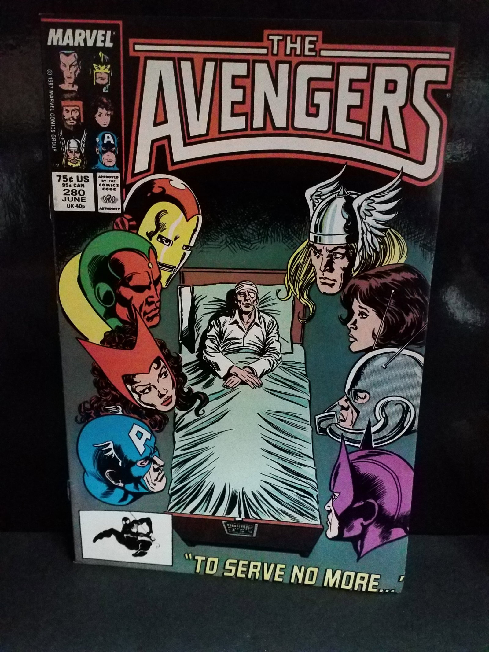 The Avengers #280 Marvel Comics 1987 Iron Man VF+-NM (1 of 2)