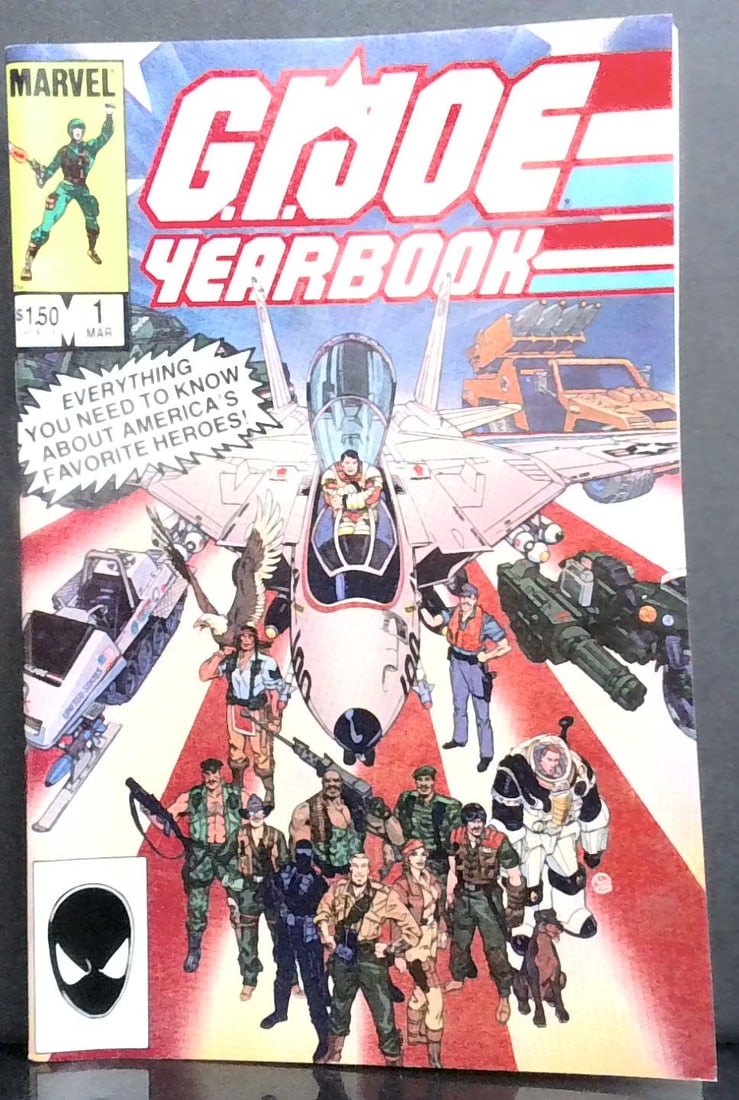 G. I. Joe A Real American Hero Yearbook #1 1985 VG+-MNT: In super condition. All Comics come bagged and boarded, Please view pictures. Comic books being added daily to this current sale. Please check back often. We Gladly Combine multiple winnings for shipm