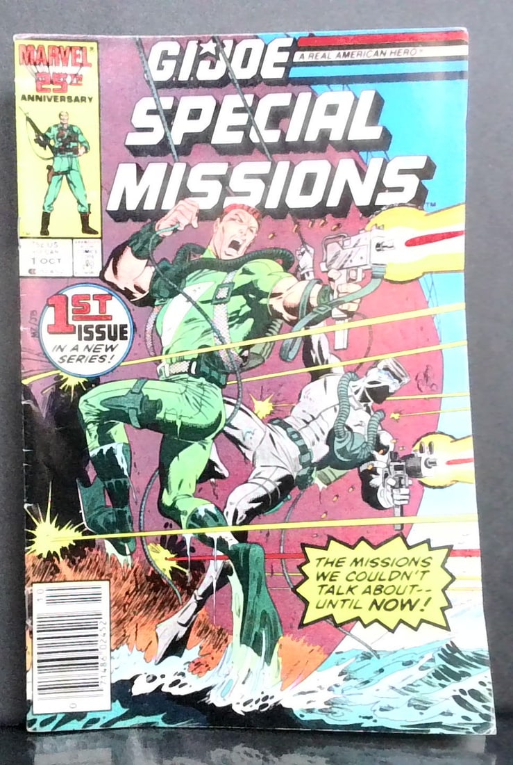G.I. Joe: Special Missions #1 (Marvel Comics October 1986) NM- VG+-MNT: In super condition. All Comics come bagged and boarded, Please view pictures. Comic books being added daily to this current sale. Please check back often. We Gladly Combine multiple winnings for shipm