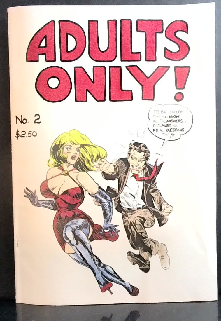 Adults only inkwell #2 comic) Underground Comics NM- -MNT: In super condition. All Comics come bagged and boarded, Please view pictures. Comic books being added daily to this current sale. Please check back often. We Gladly Combine multiple winnings for shipm