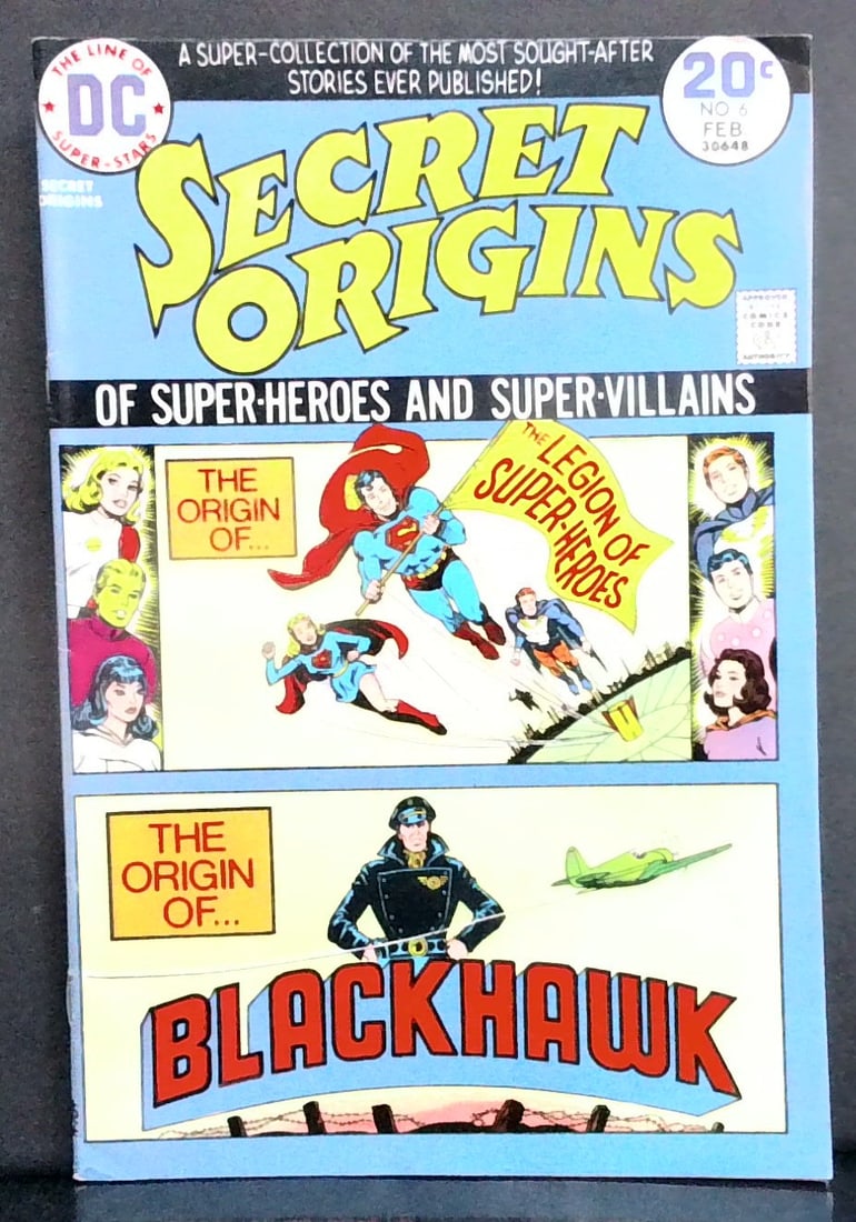 Secret Origins #6 Vol. 2 1974 DC Comics Higher Grade Comic Book NM-MNT: In super condition. All Comics come bagged and boarded, Please view pictures. Comic books being added daily to this current sale. Please check back often. We Gladly Combine multiple winnings for shipm
