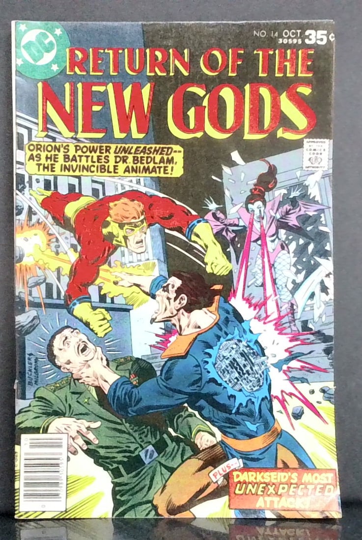 Return Of The New Gods # 14 VF DC Comic Book Darkseid Orion NM-MNT: In super condition. All Comics come bagged and boarded, Please view pictures. Comic books being added daily to this current sale. Please check back often. We Gladly Combine multiple winnings for shipm