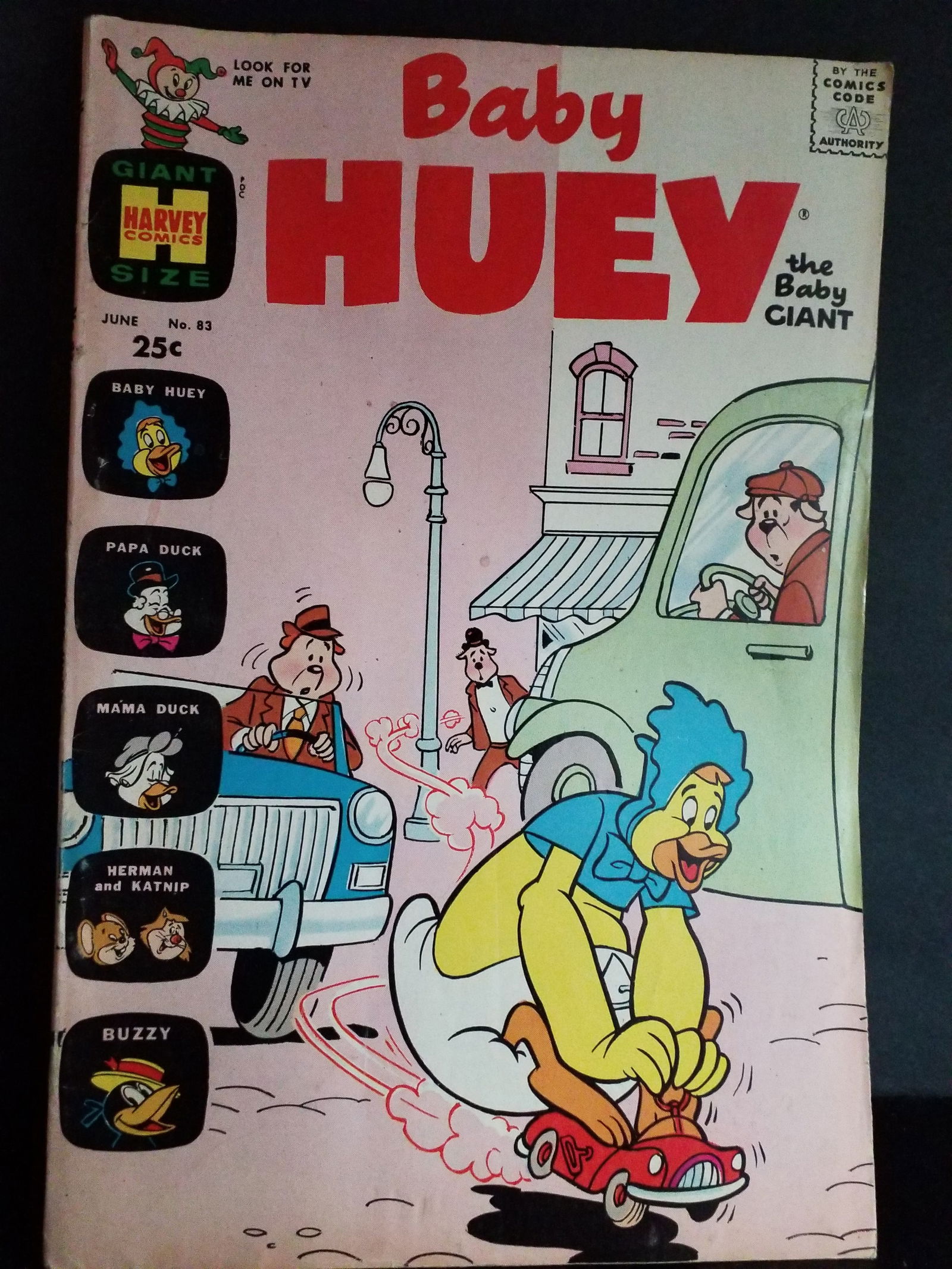 Baby Huey The Baby Giant 83 Nice Fn Copy, Bronze Age Harvey 1971 VG- VG+: In super condition. Higher Grade comic. Although we are not comic book graders the majority of the comic books in this sale are in exceptional condition. All Comics come bagged and boarded, Please vie