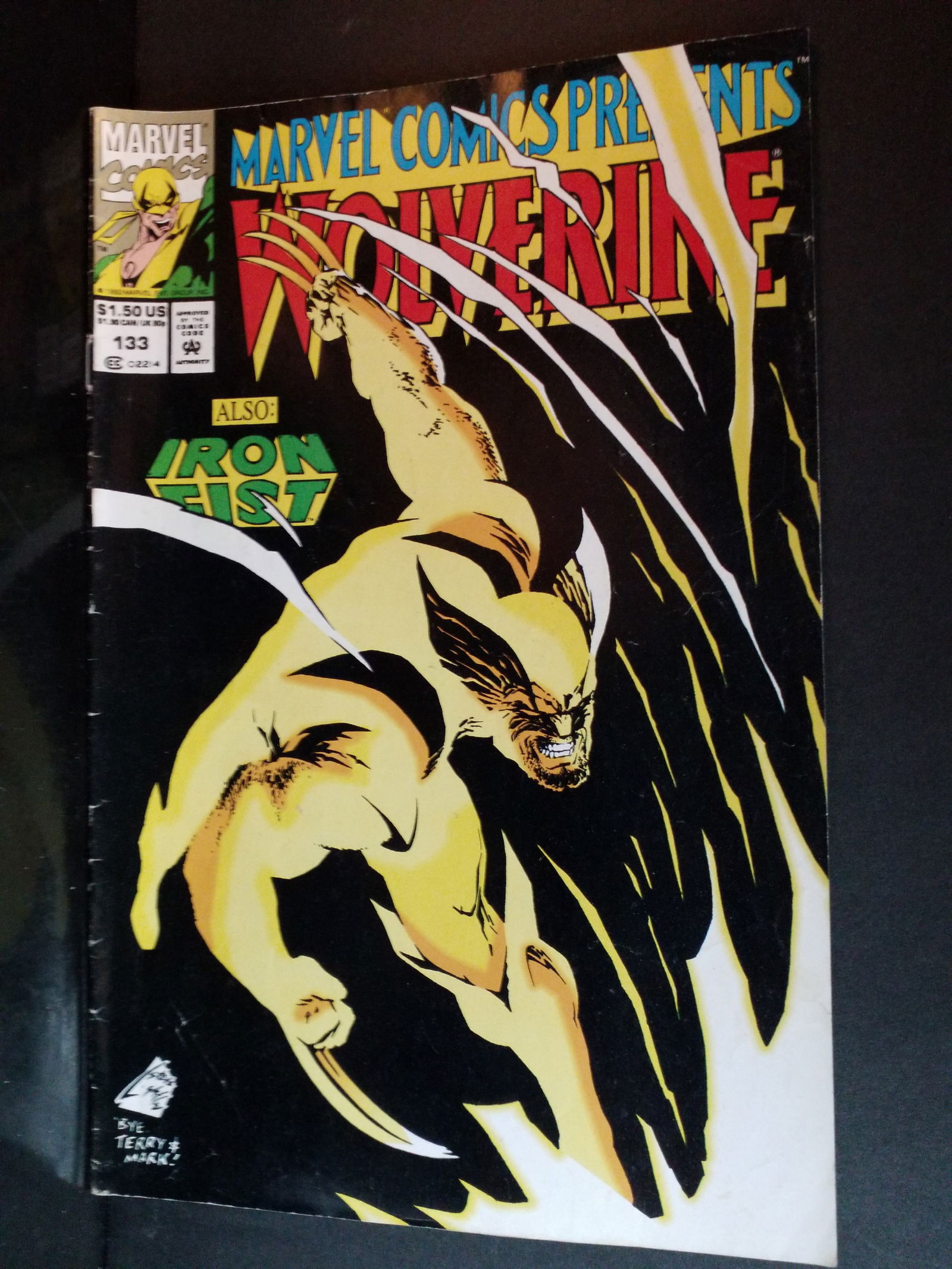1993 Marvel Comics Presents Wolverine #133 Comic Issue Iron Fist Guest Story VG: A Higher Grade comic. Although we are not comic book graders the majority of the comic books in this sale are in exceptional condition. All Comics come bagged and boarded, Please view pictures. Comic