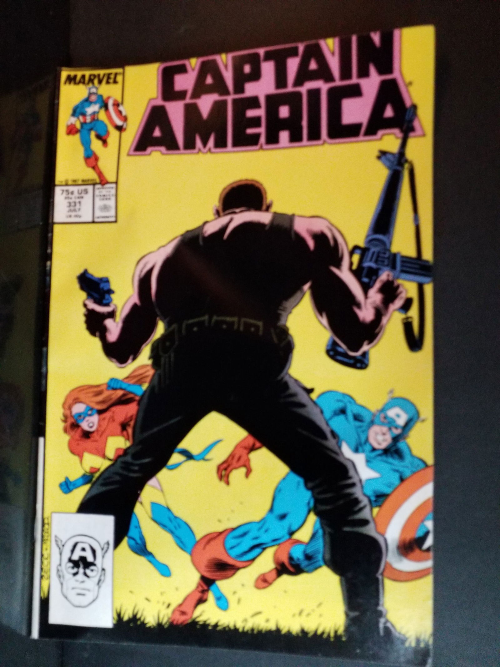 Captain America #331 Vol. 1 1987 Marvel Comics 1st App F-NM: A Higher Grade comic. Although we are not comic book graders the majority of the comic books in this sale are in exceptional condition. All Comics come bagged and boarded, Please view pictures. Comic