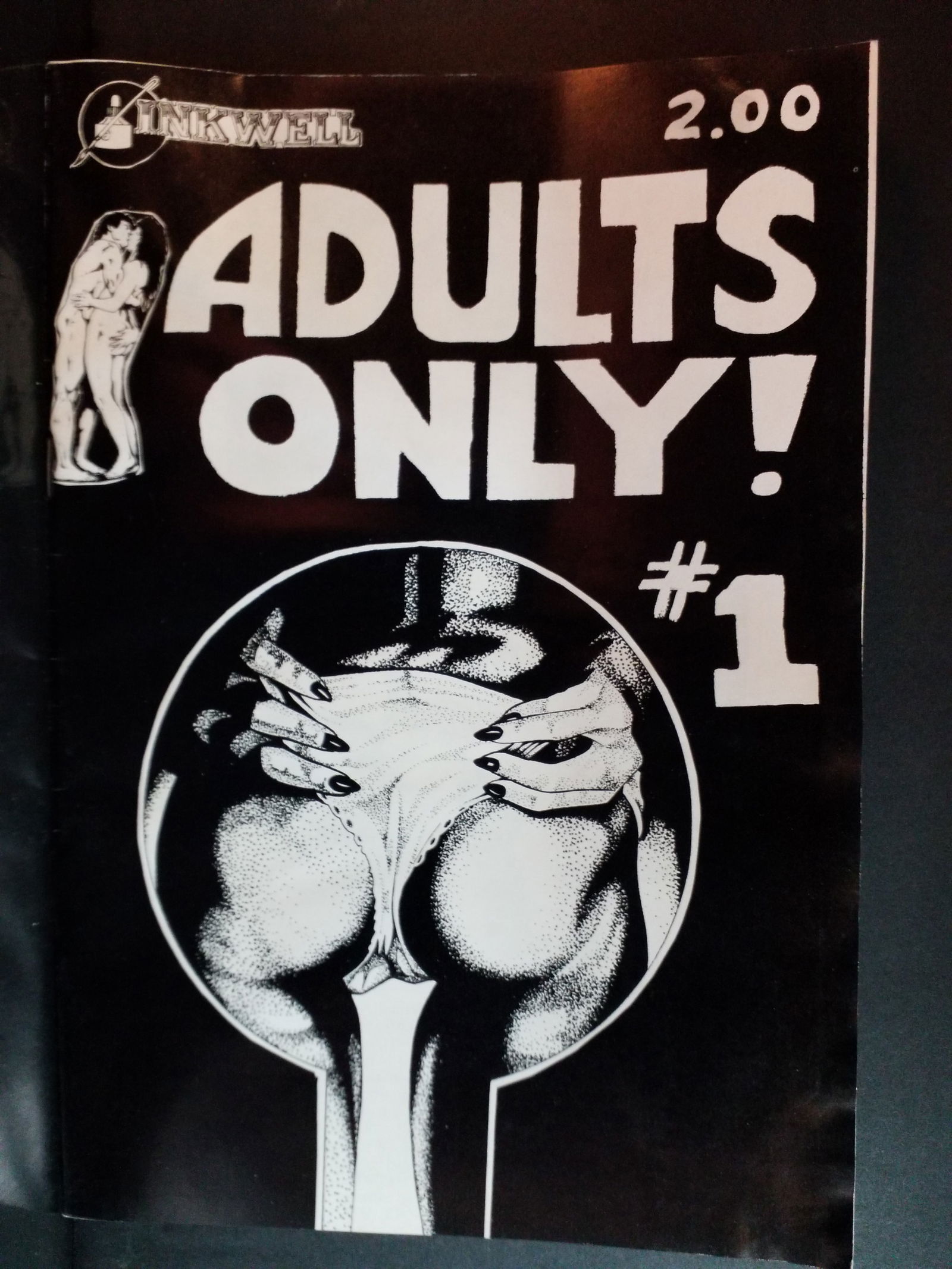 ADULTS ONLY #1 COMIC MAGAZINE | FULLER INKWELL Adult UNDERGROUND COMICS 1985 F-NM: A Higher Grade comic. Although we are not comic book graders the majority of the comic books in this sale are in exceptional condition. All Comics come bagged and boarded, Please view pictures. Comic