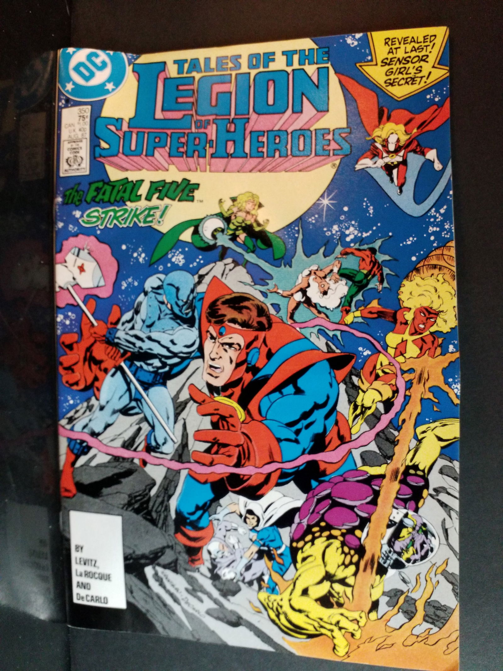 Tales of the Legion of Super-Heroes #350 1987 DC Comics Book F-NM: A Higher Grade comic. Although we are not comic book graders the majority of the comic books in this sale are in exceptional condition. All Comics come bagged and boarded, Please view pictures. Comic