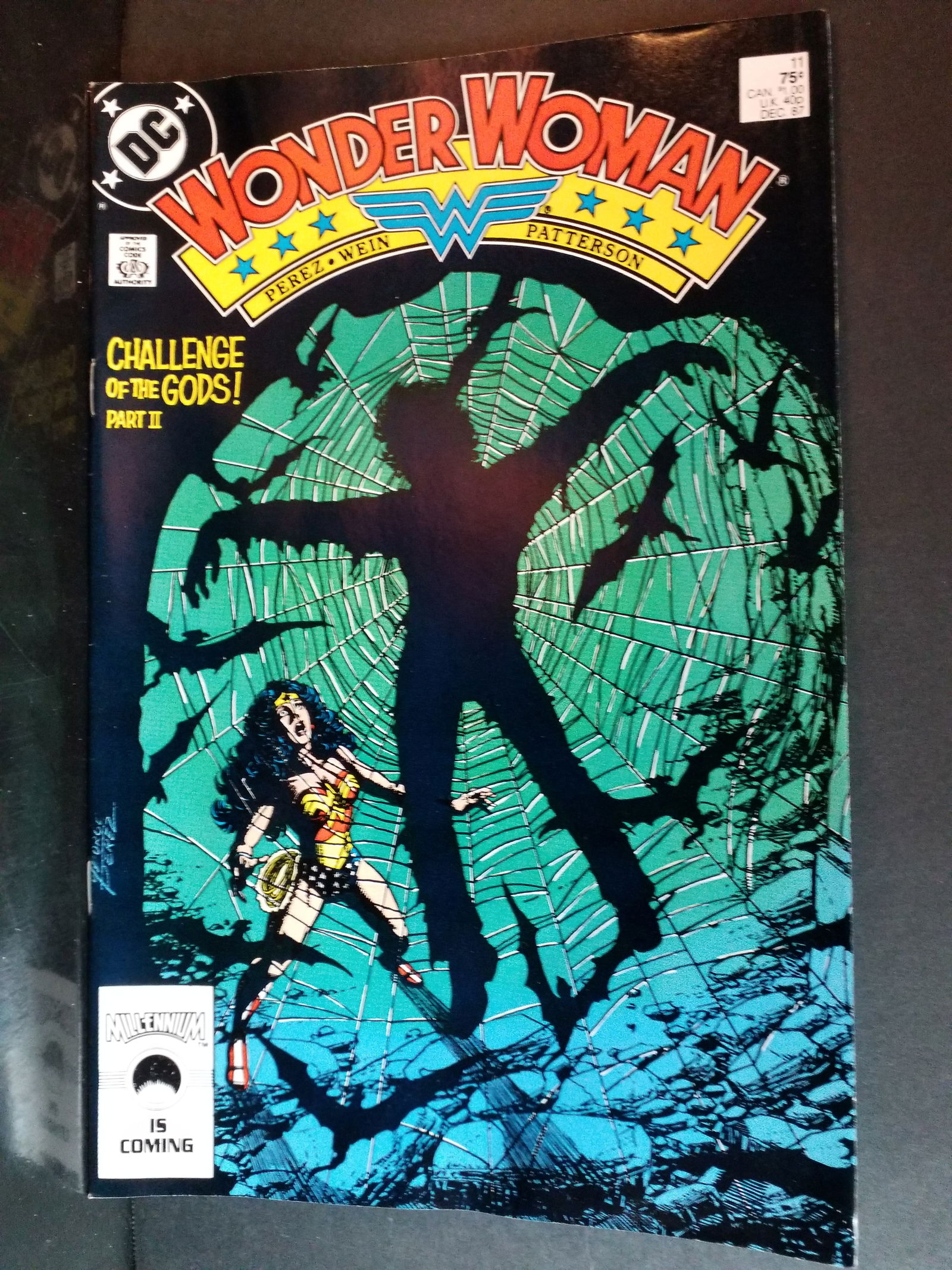 Wonder Woman 11 DC Comics Challenge of the Gods Part 2 Comics Book F-NM: A Higher Grade comic. Although we are not comic book graders the majority of the comic books in this sale are in exceptional condition. All Comics come bagged and boarded, Please view pictures. Comic