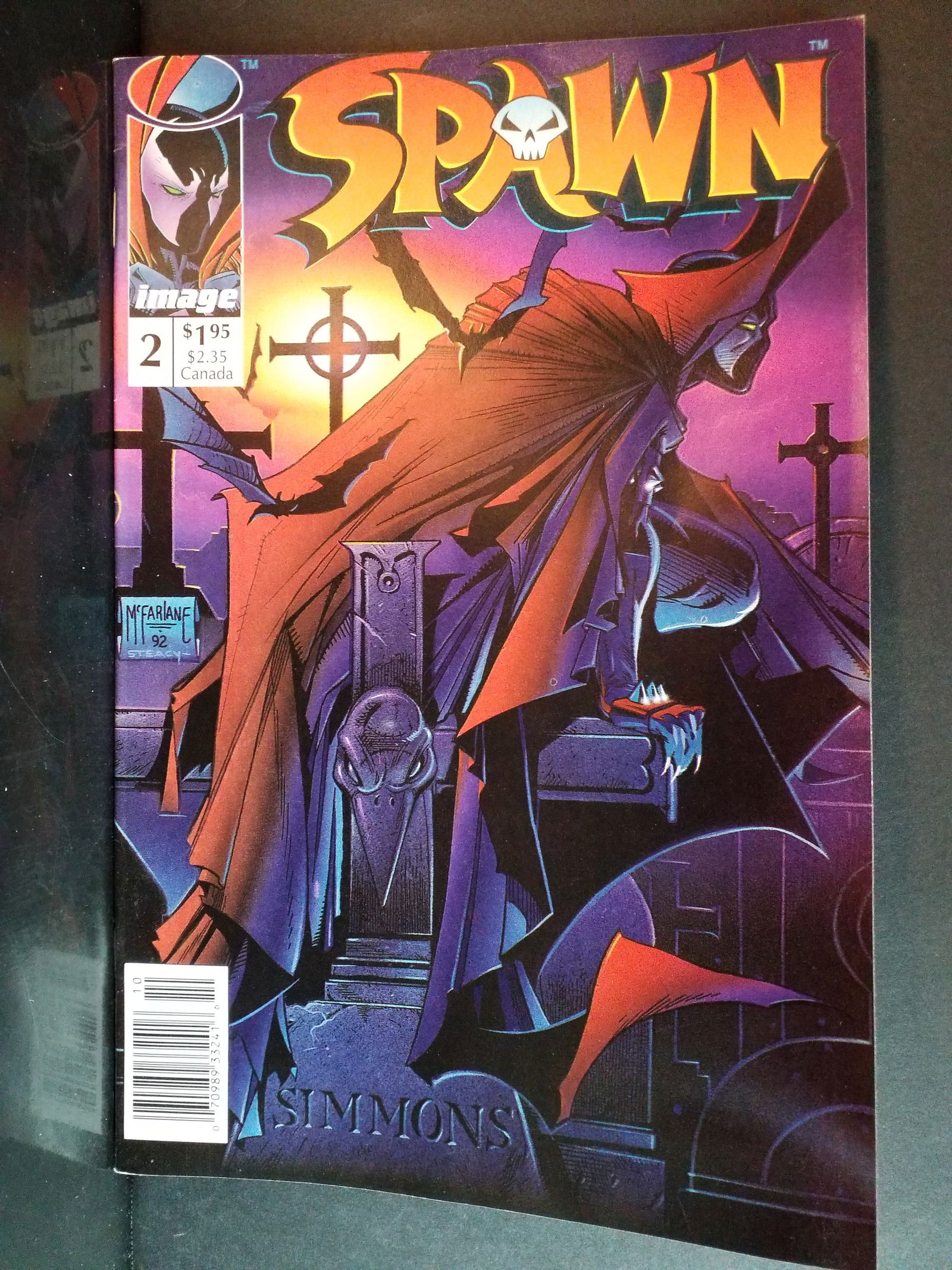 Spawn #2 (Image Comics 1st App Violator, Todd McFarlane 1992 Key F+-NM: A Higher Grade comic. Although we are not comic book graders the majority of the comic books in this sale are in exceptional condition. All Comics come bagged and boarded, Please view pictures. Comic
