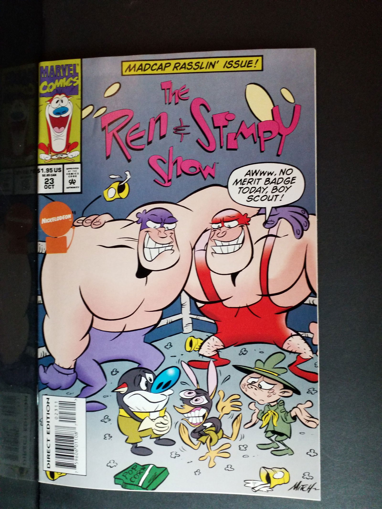 Ren and Stimpy Show #23 Boy Scout Merit badge Marvel Comics F-NM: A Higher Grade comic. Although we are not comic book graders the majority of the comic books in this sale are in exceptional condition. All Comics come bagged and boarded, Please view pictures. Comic