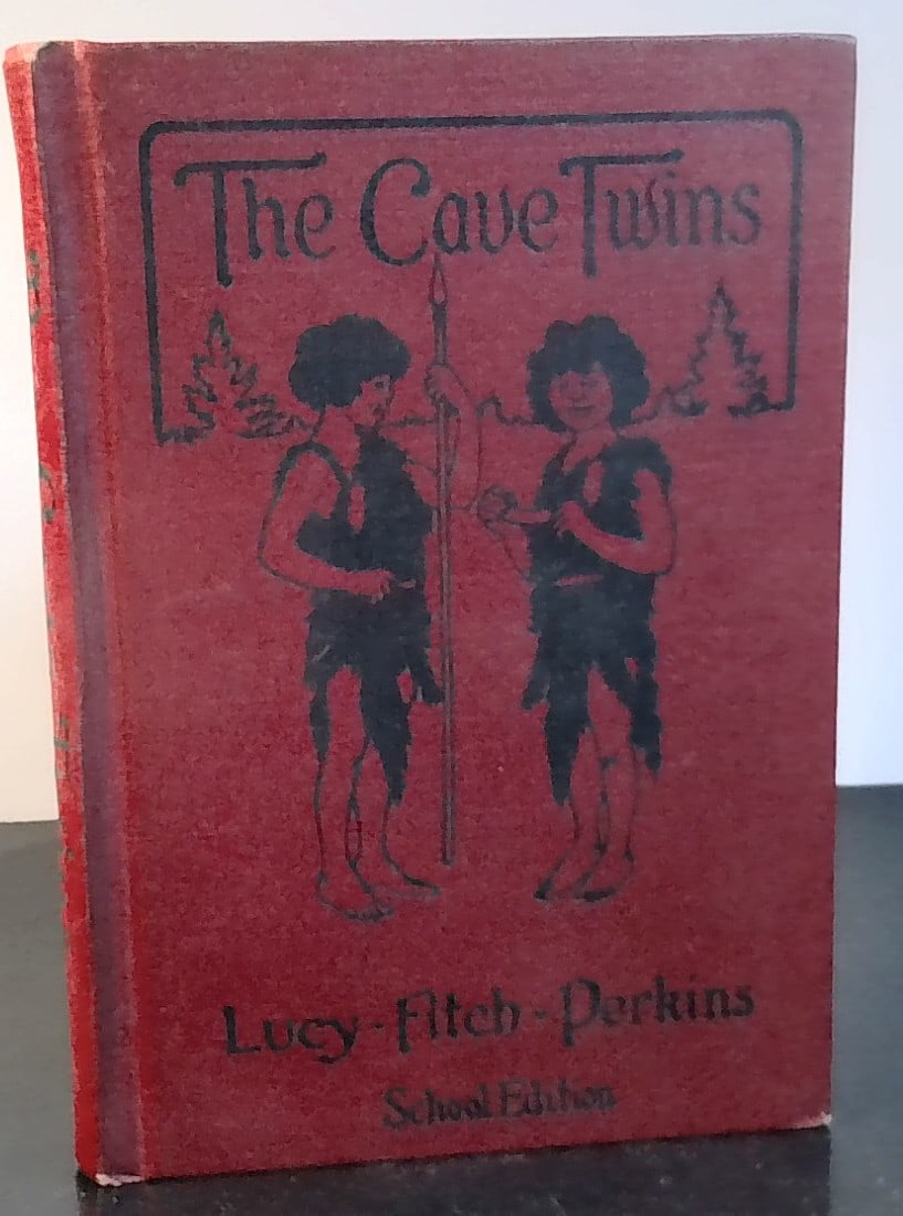 The Cave Twins by Lucy Fitch Perkins 1916 Hardcover Book School Edition: Published by Houghton Mifflin , illustrated, hardcover overall in good condition. Please view all pictures for further condition and content details. More Books being added.