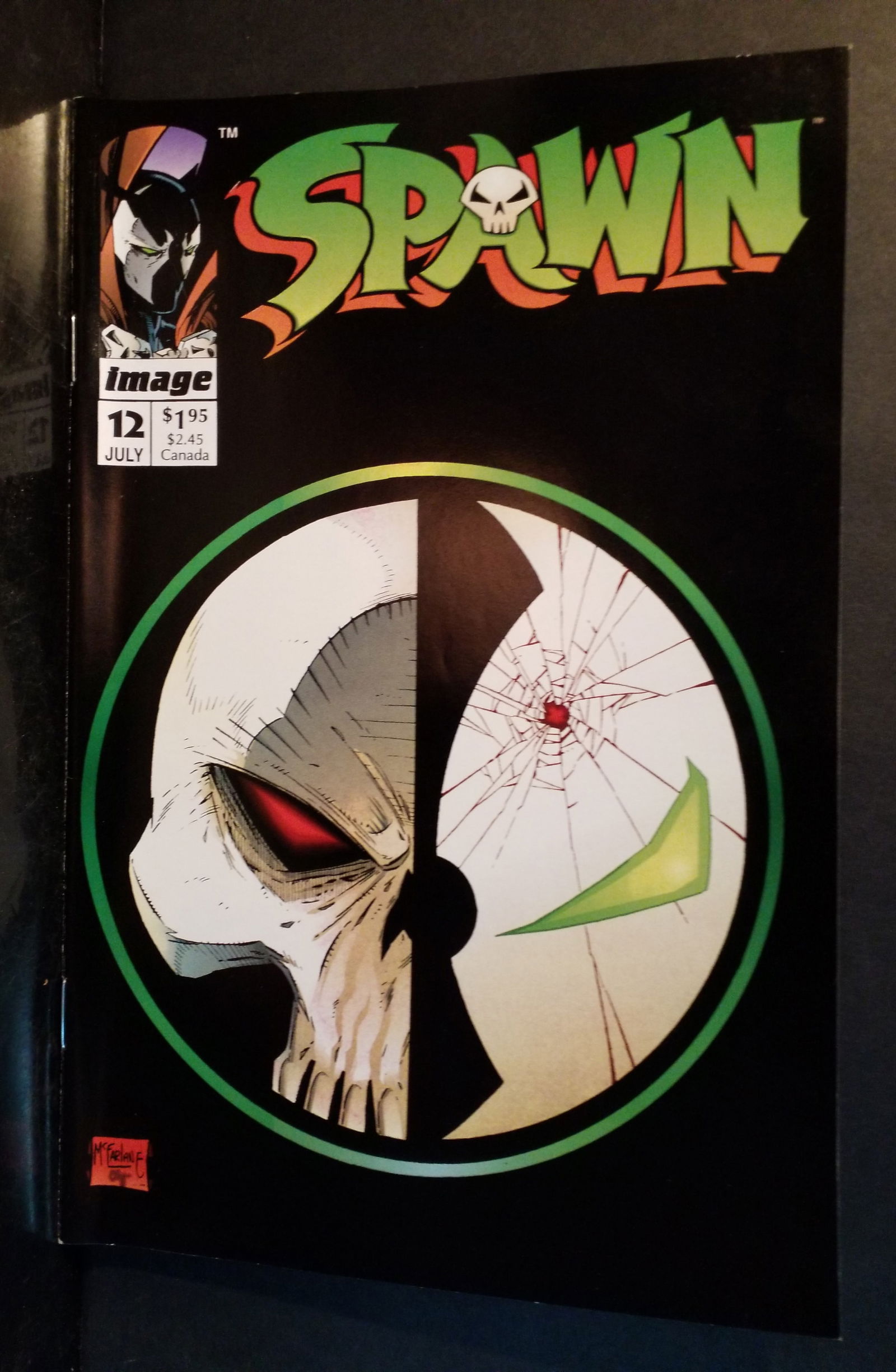Spawn #12 (1993, Image) McFarlane, Death of Al Simmons, 1st Full App. Jason Wynn F+-NM (1 of 2)