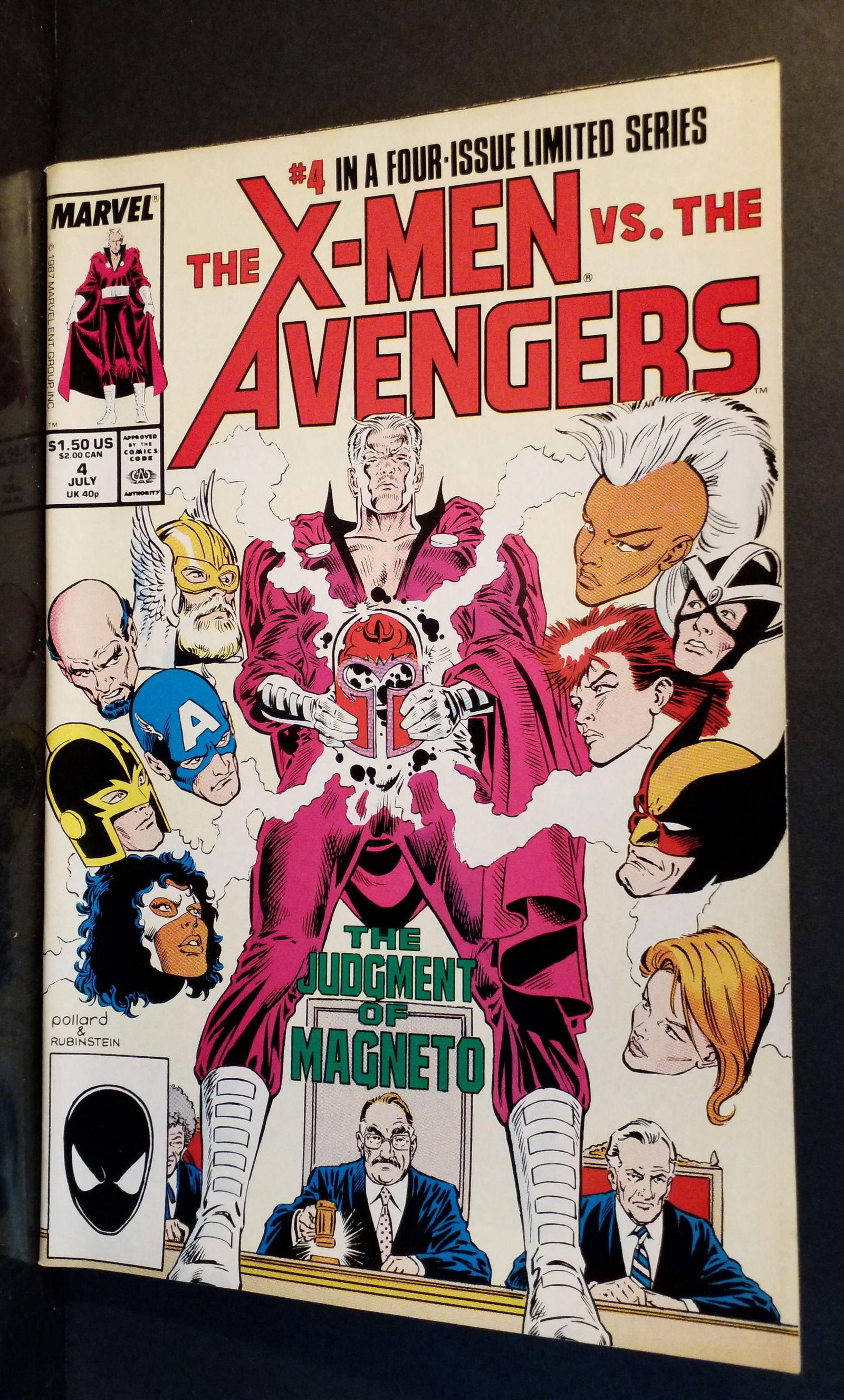 The X-Men vs. The Avengers #4 1987 Marvel Comics Comic Book F+-NM: A Higher Grade comic. Although we are not comic book graders the majority of the comic books in this sale are in exceptional condition. All Comics come bagged and boarded, Please view pictures. Comic