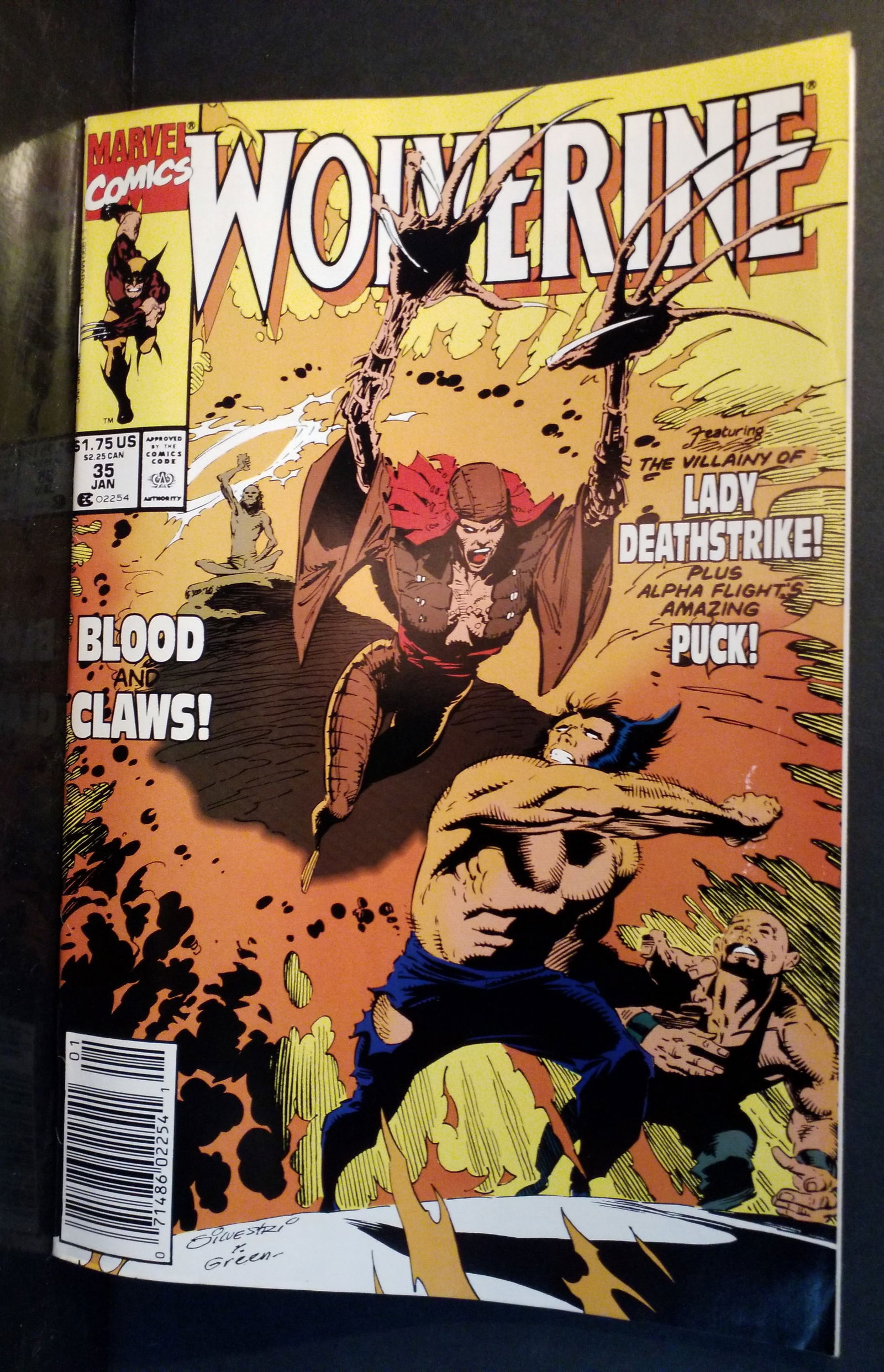 Marvel Comics Presents #35 Marvel 1990 Wolverine Lady Deathstrike F-VF: A Higher Grade comic. Although we are not comic book graders the majority of the comic books in this sale are in exceptional condition. All Comics come bagged and boarded, Please view pictures. Comic