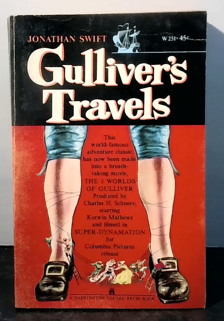 Gullivers Travels Jonathan Swift Washington Square books Rare VG+: In VG Condition , Please view pictures below for content and condition information.