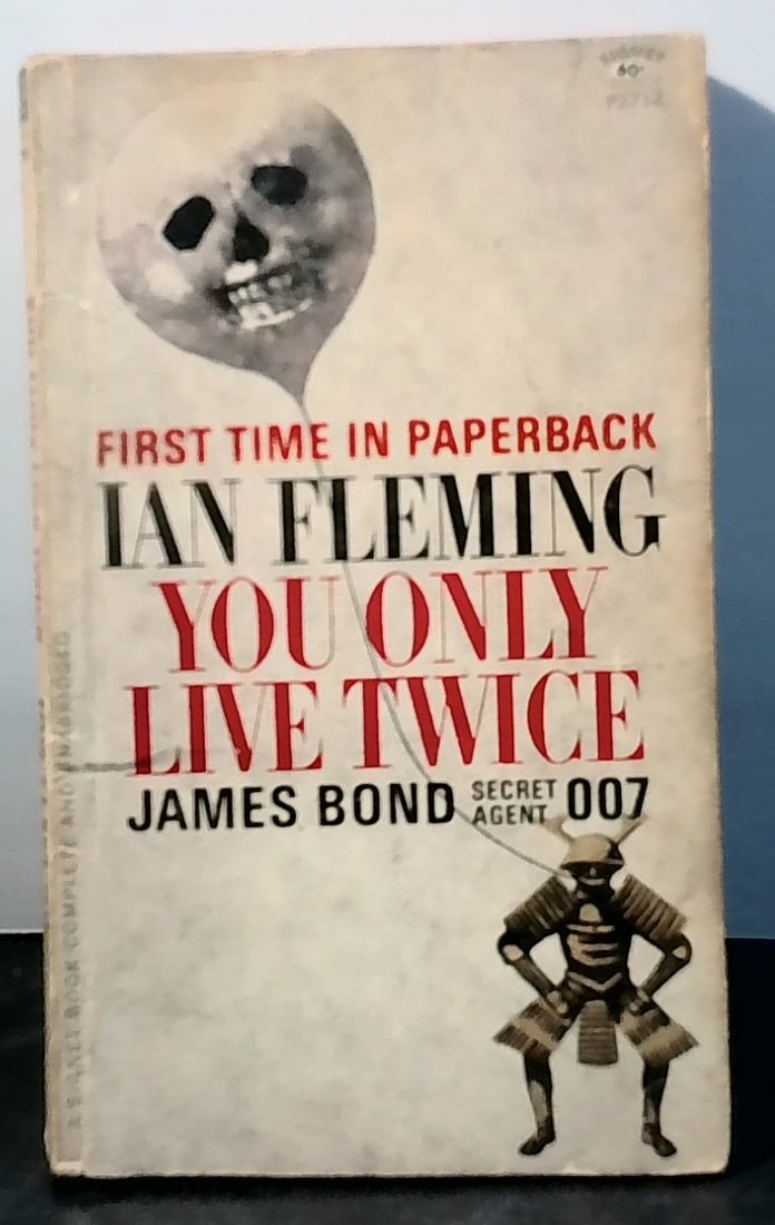 Ian Fleming You Only Live Twice James Bond 1964 Rare VG+: In VG Condition , Please view pictures below for content and condition information.